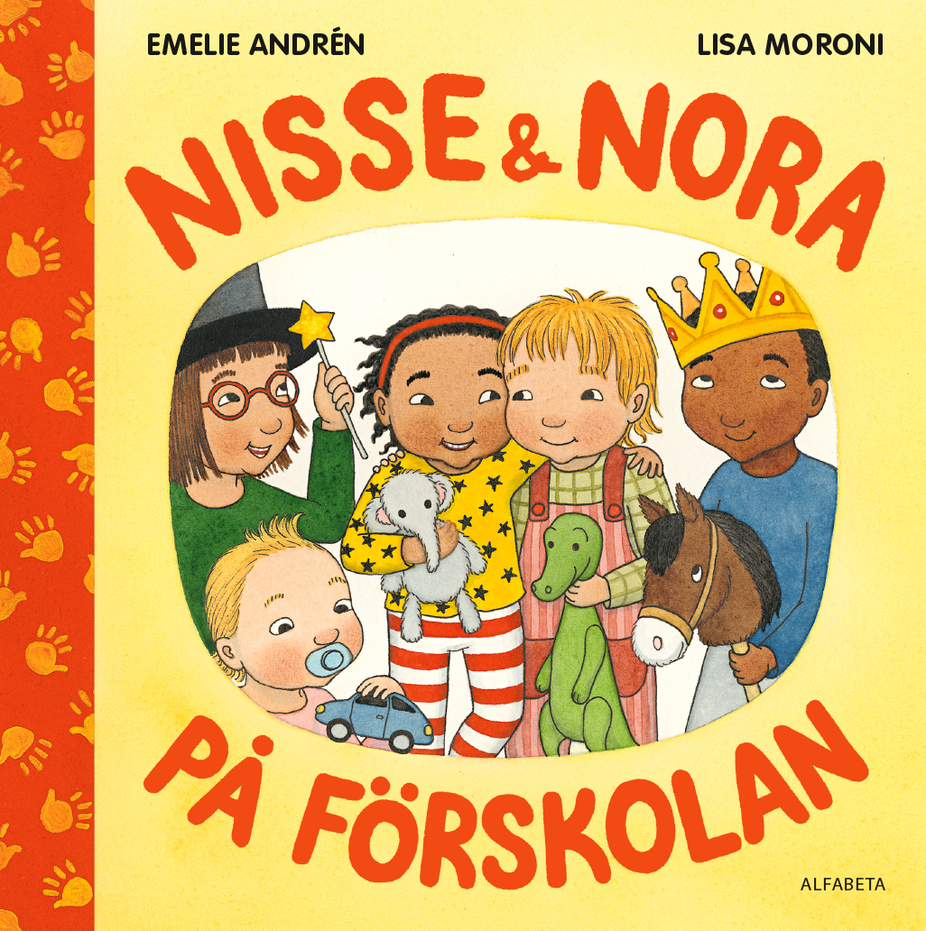 Omslag: Nisse & Nora på förskolan