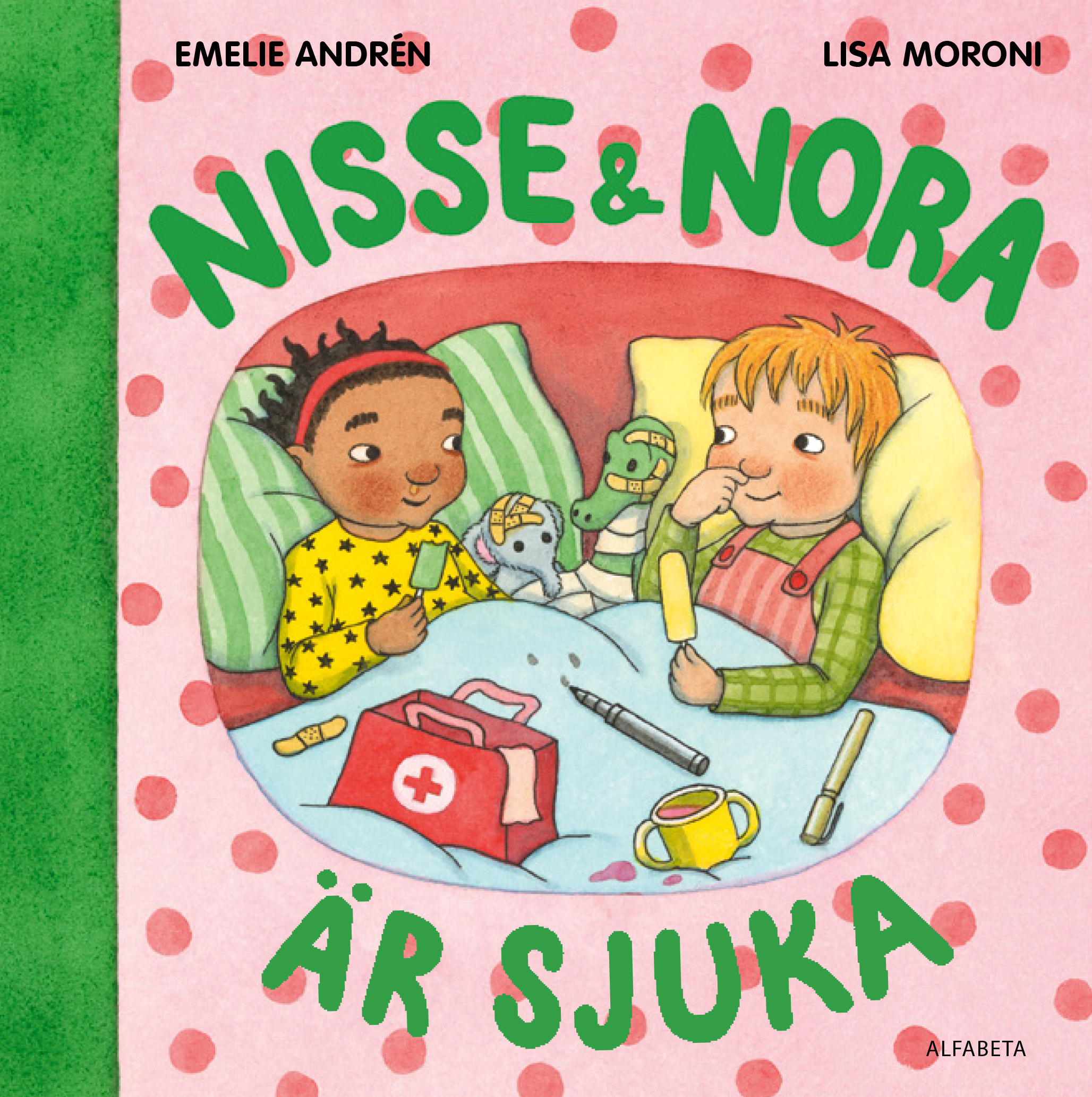 Omslag: Nisse & Nora är sjuka