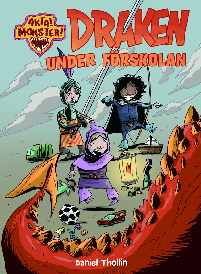 Omslag: Draken under förskolan