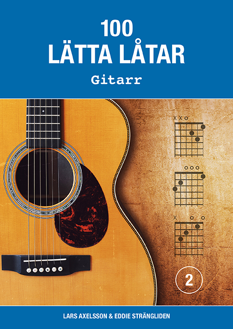 Omslag: 100 lätta låtar gitarr 2