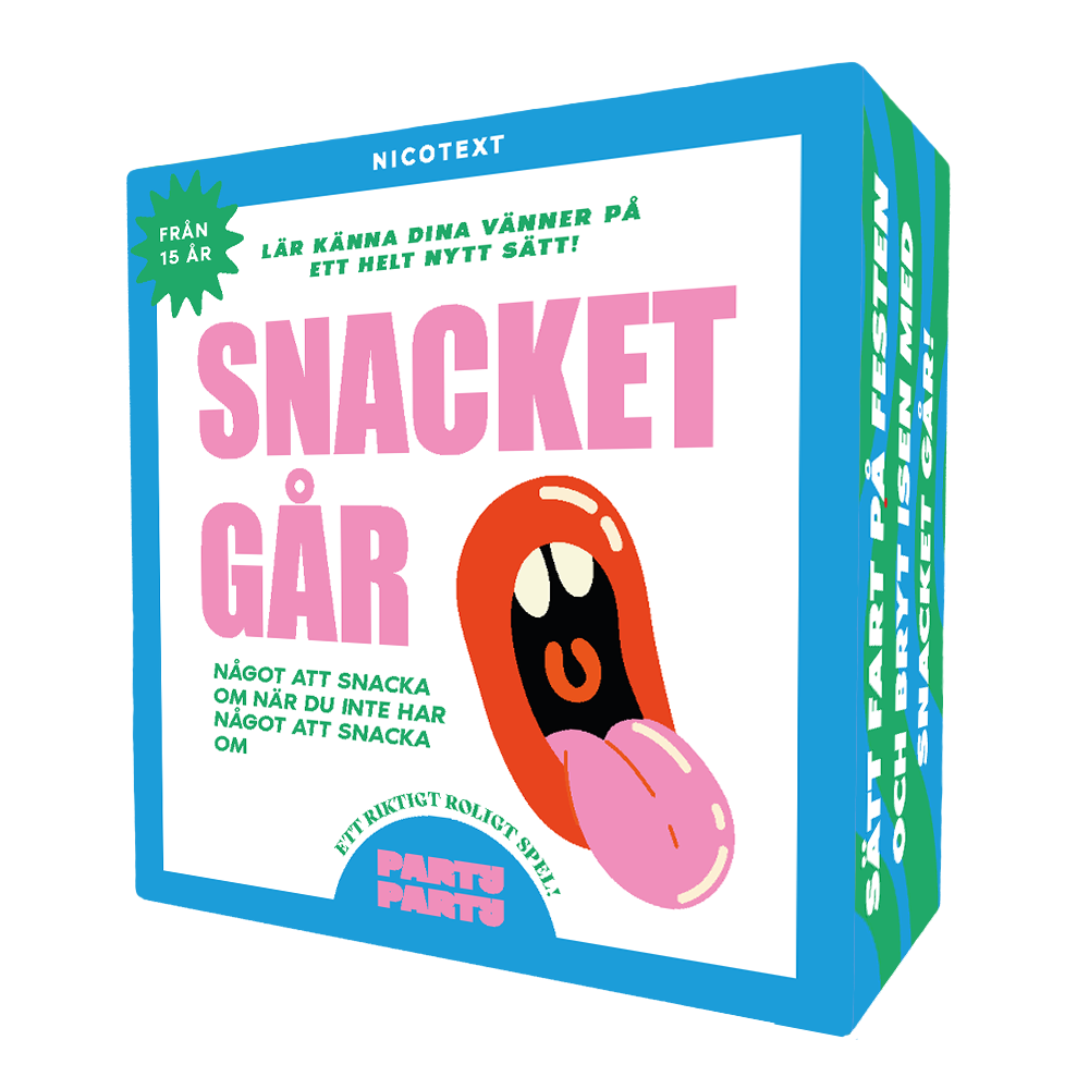 Omslag: Snacket går : Party party