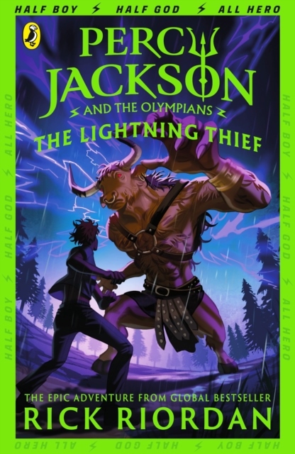 Omslag: Percy Jackson and the Lightning Thief