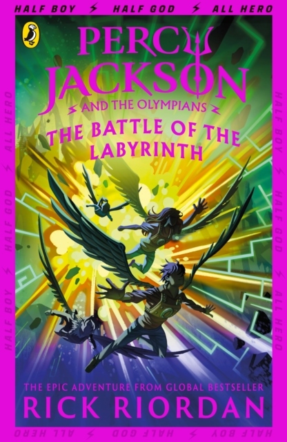 Omslag: Percy Jackson and the Battle of the Labyrinth