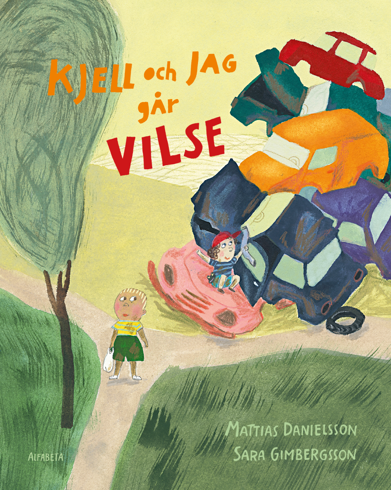 Omslag: Kjell och jag går vilse