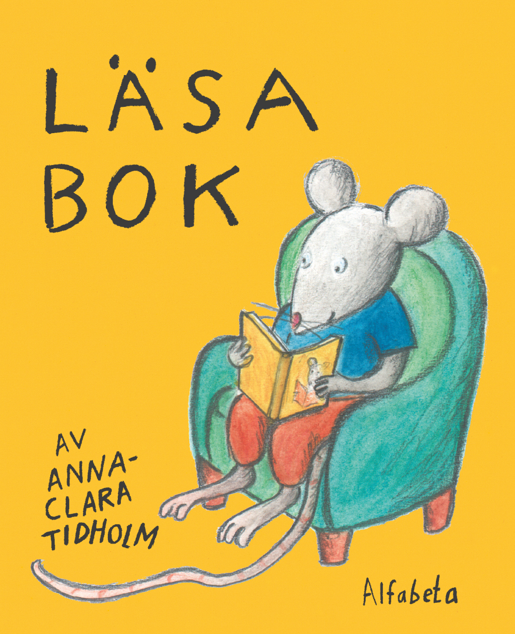 Omslag: Läsa bok