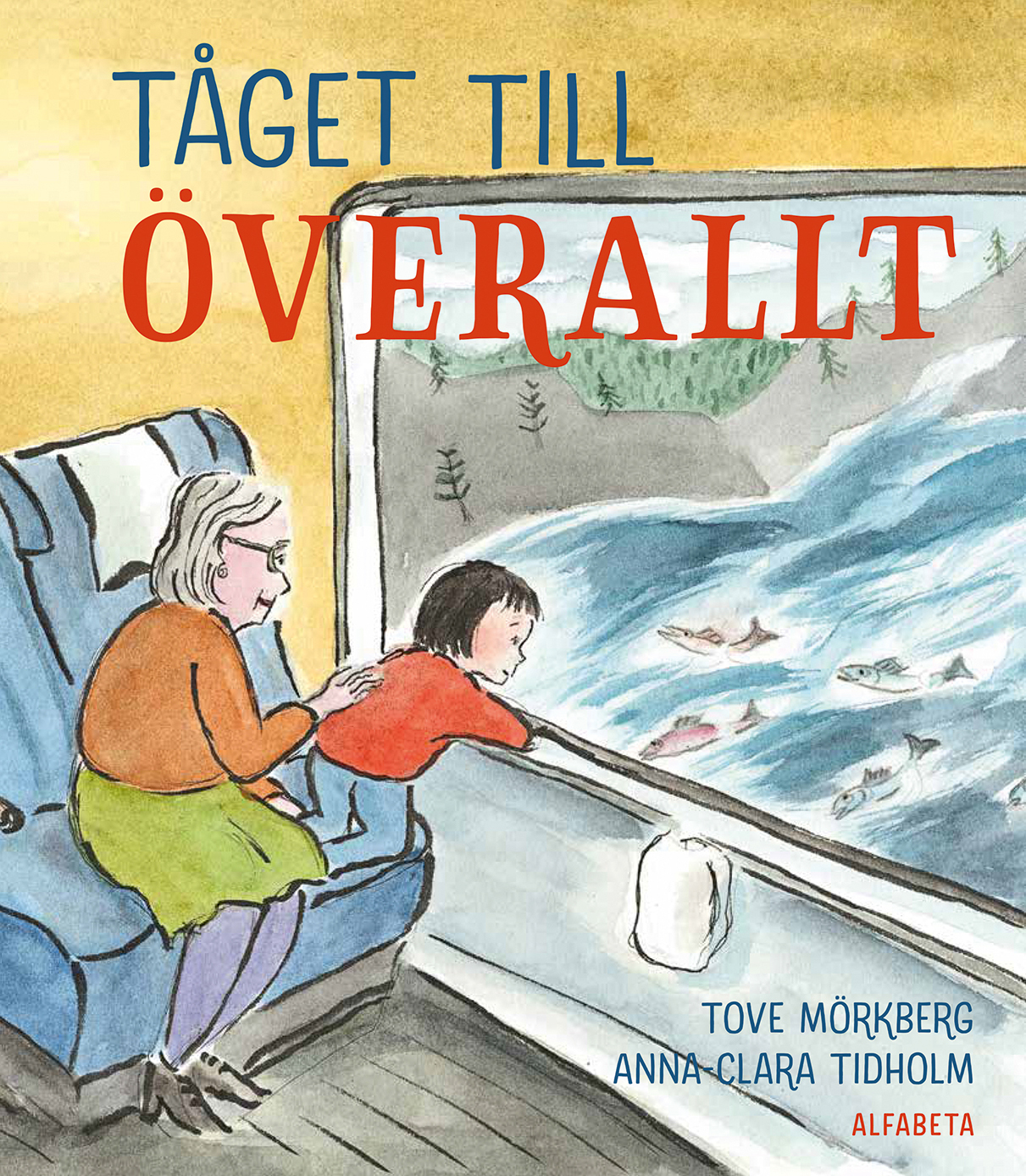 Omslag: Tåget till överallt