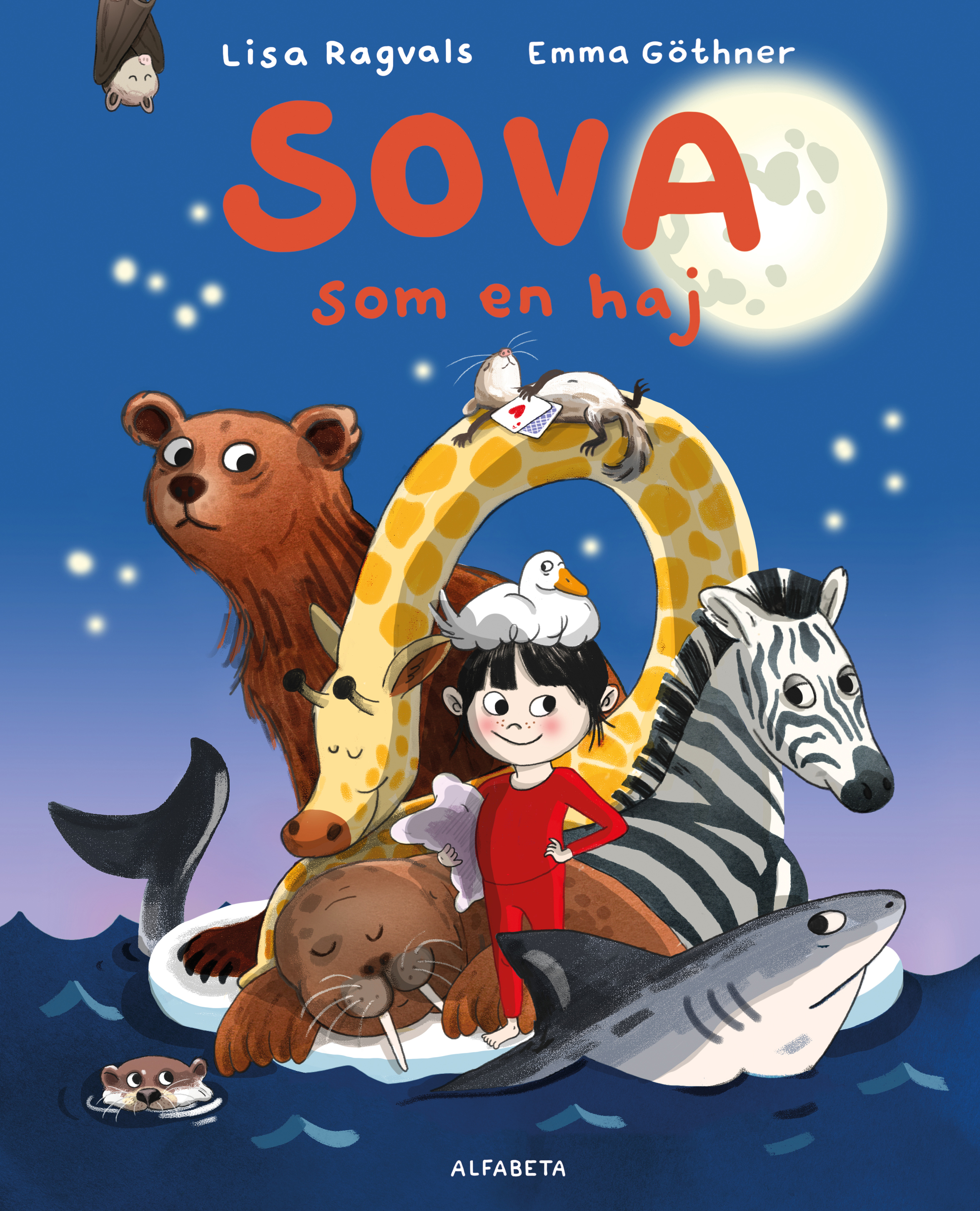 Omslag: Sova som en haj