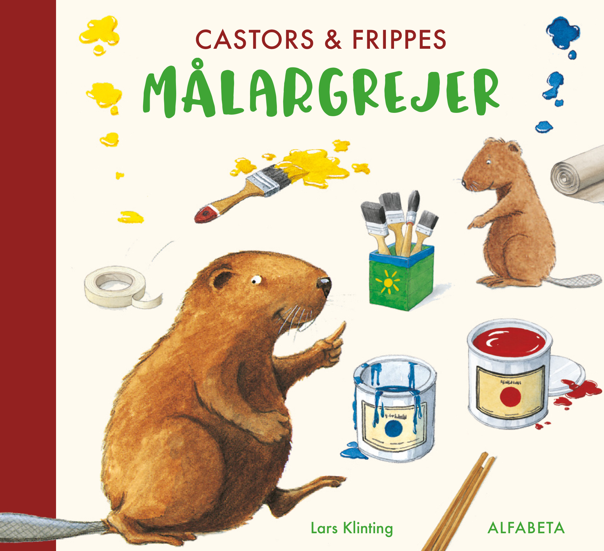 Omslag: Castors & Frippes målargrejer