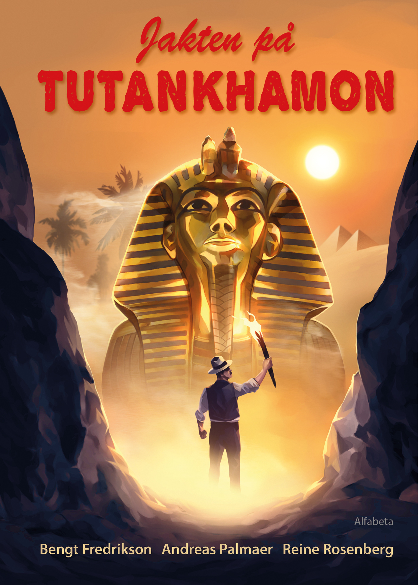 Omslag: Jakten på Tutankhamon