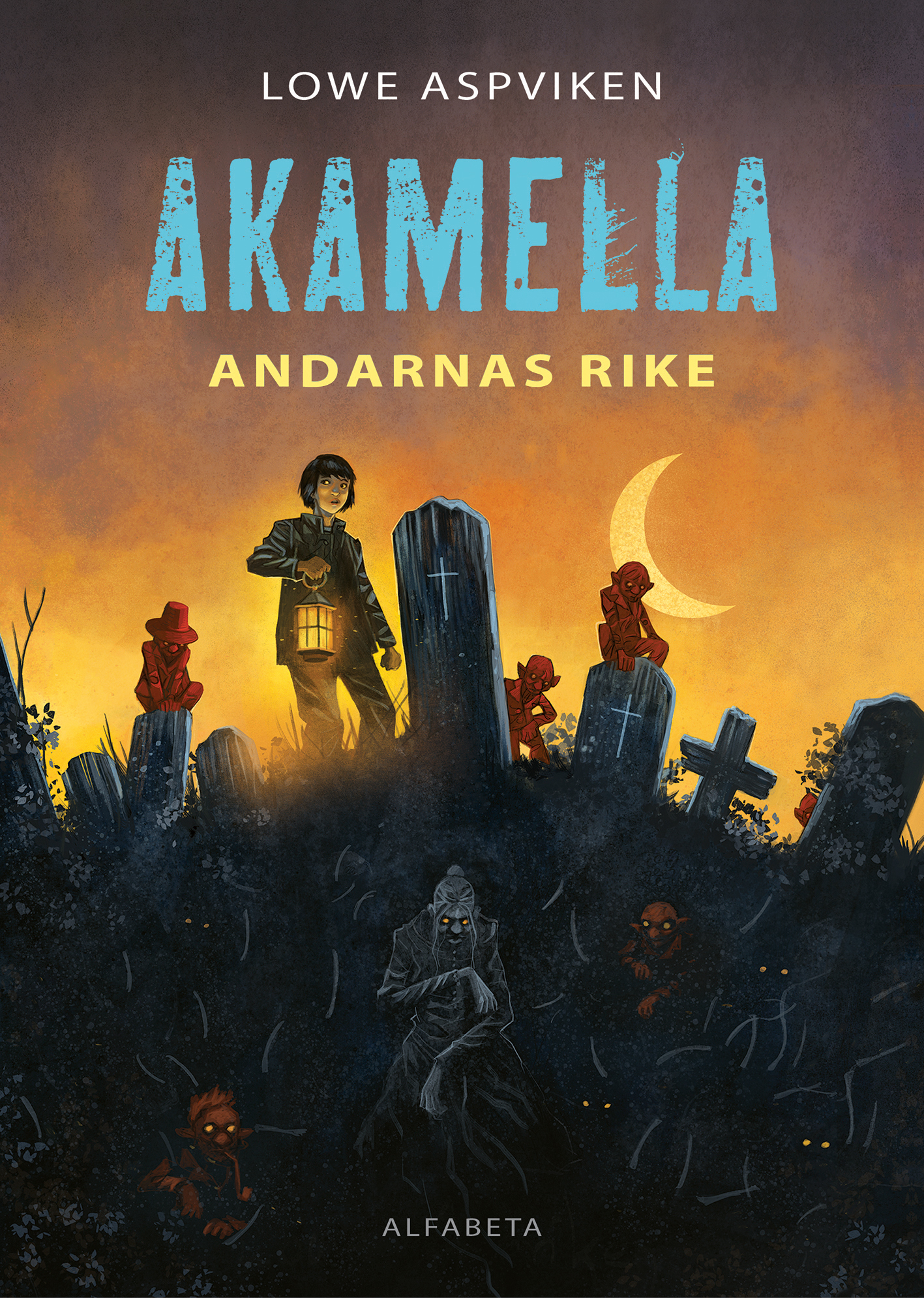 Omslag: Akamella : andarnas rike
