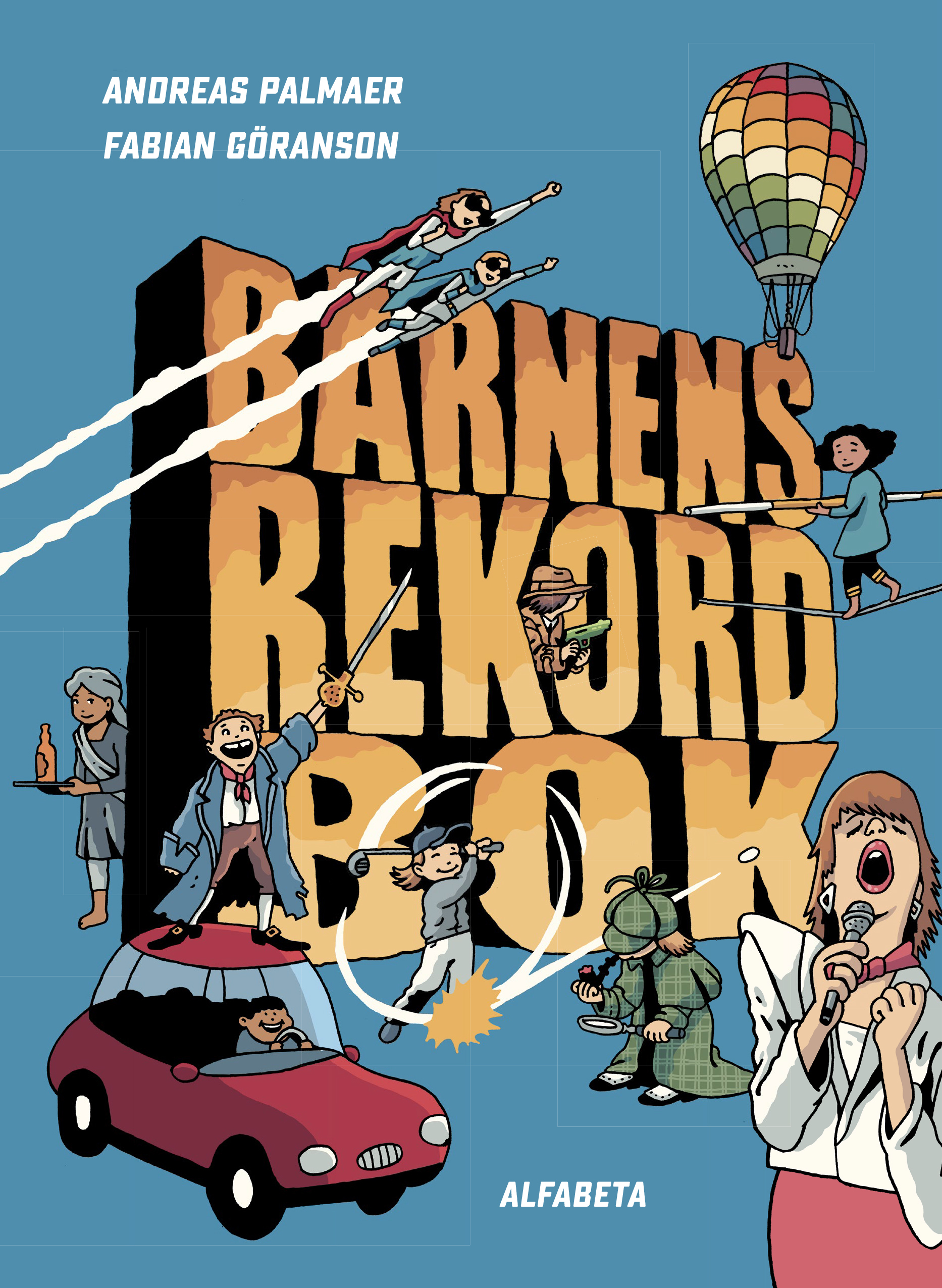 Omslag: Barnens rekordbok