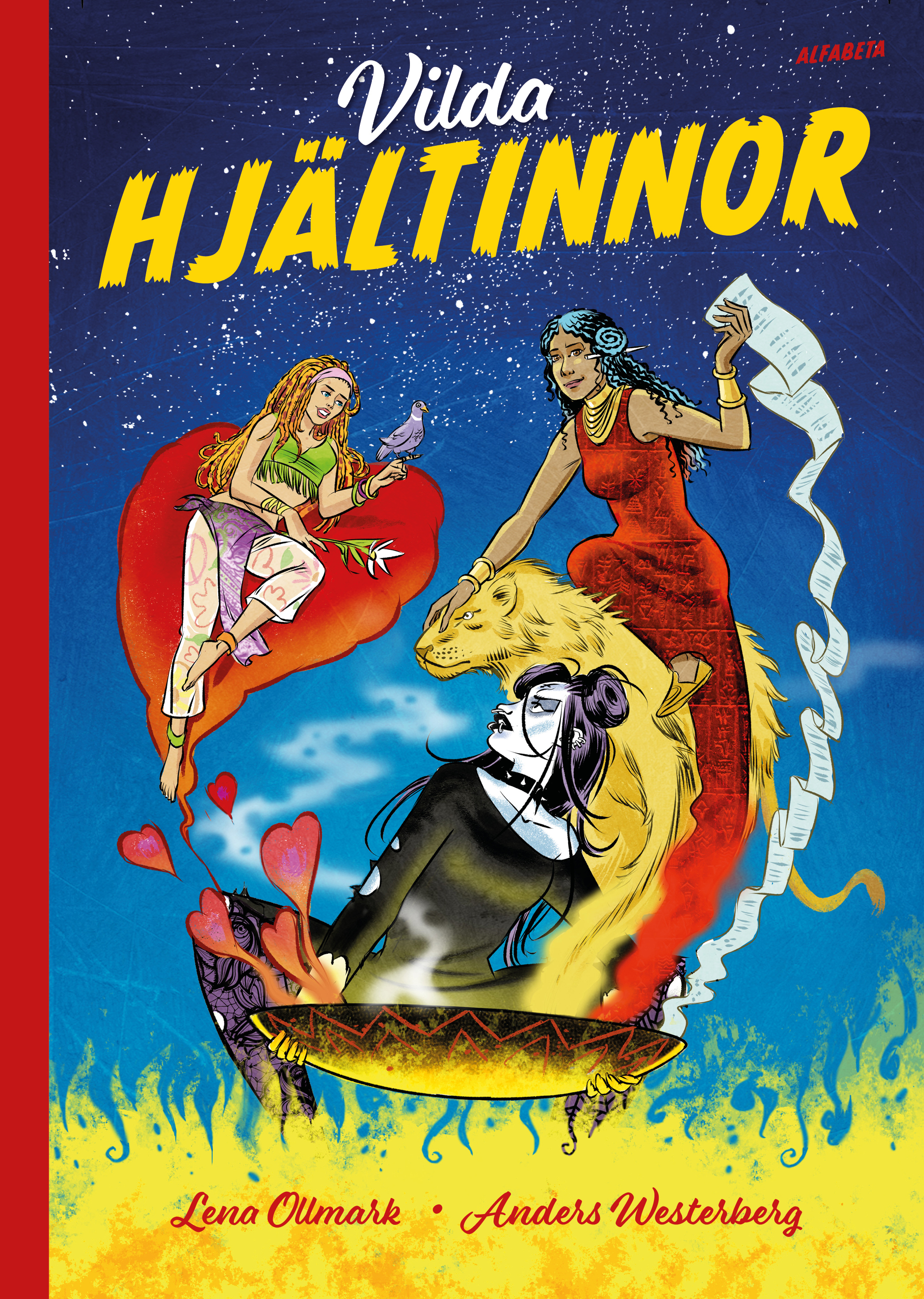 Omslag: Vilda hjältinnor