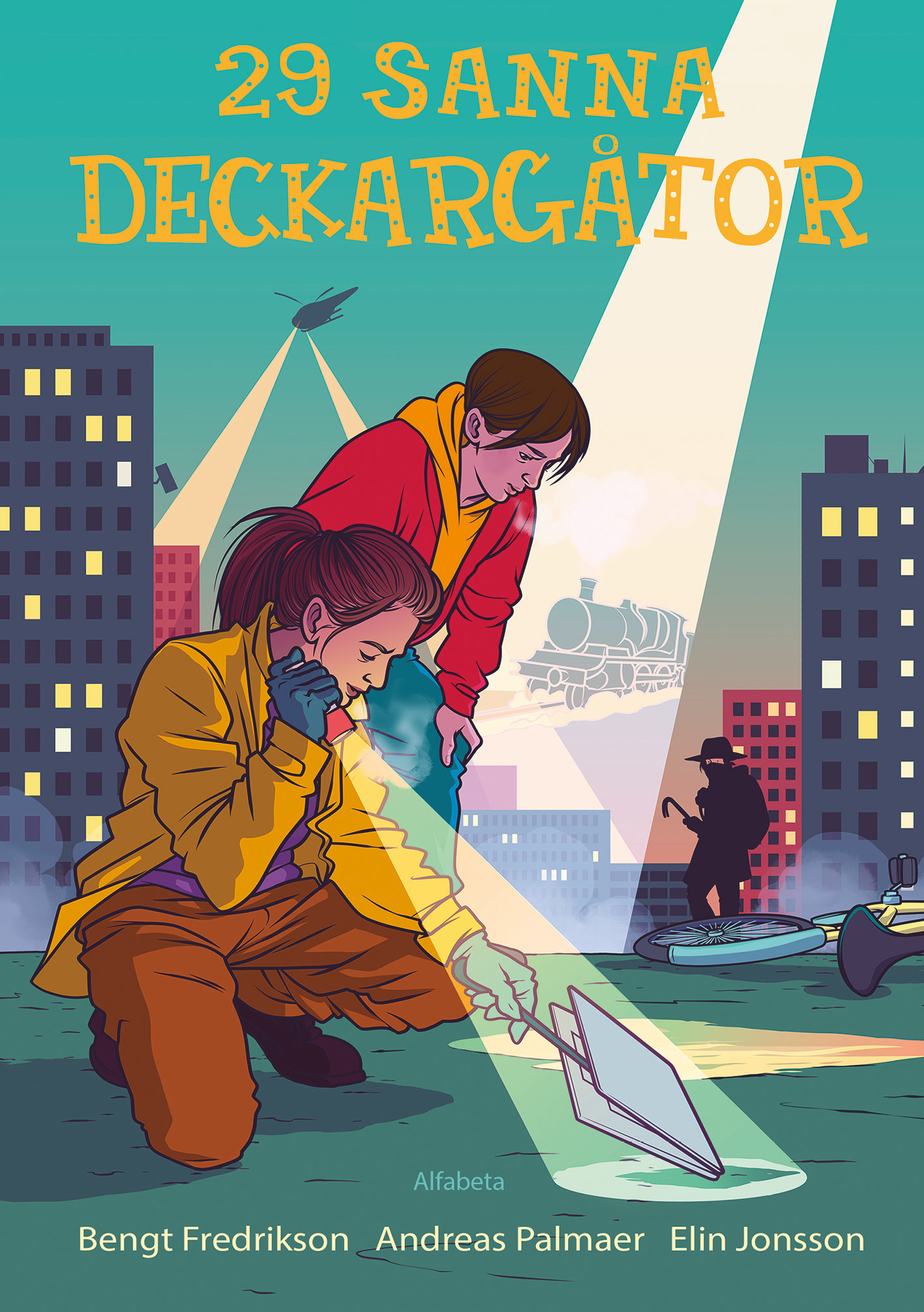 Omslag: 29 sanna deckargåtor