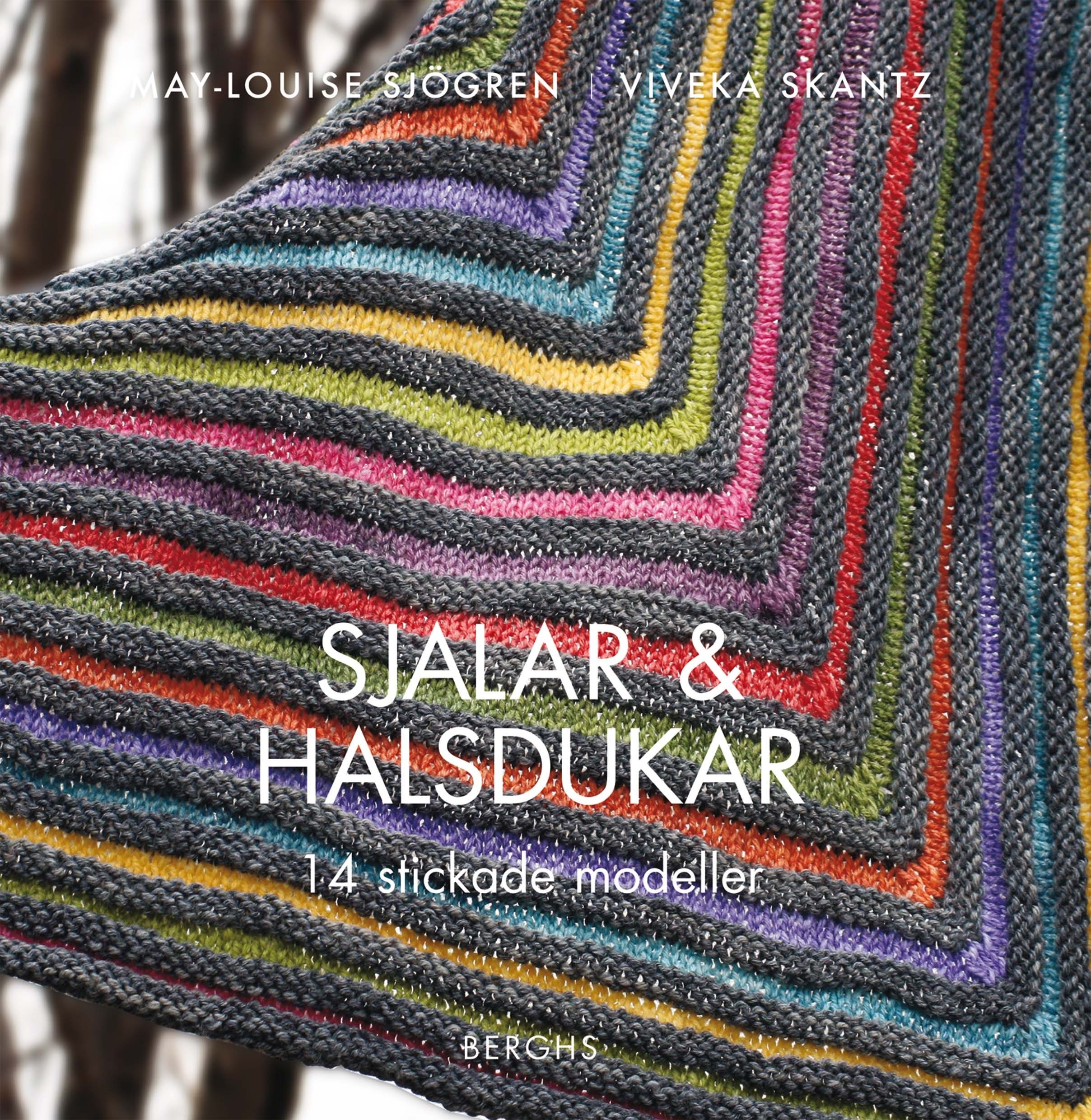 Omslag: Sjalar och halsdukar : 14 stickade modeller