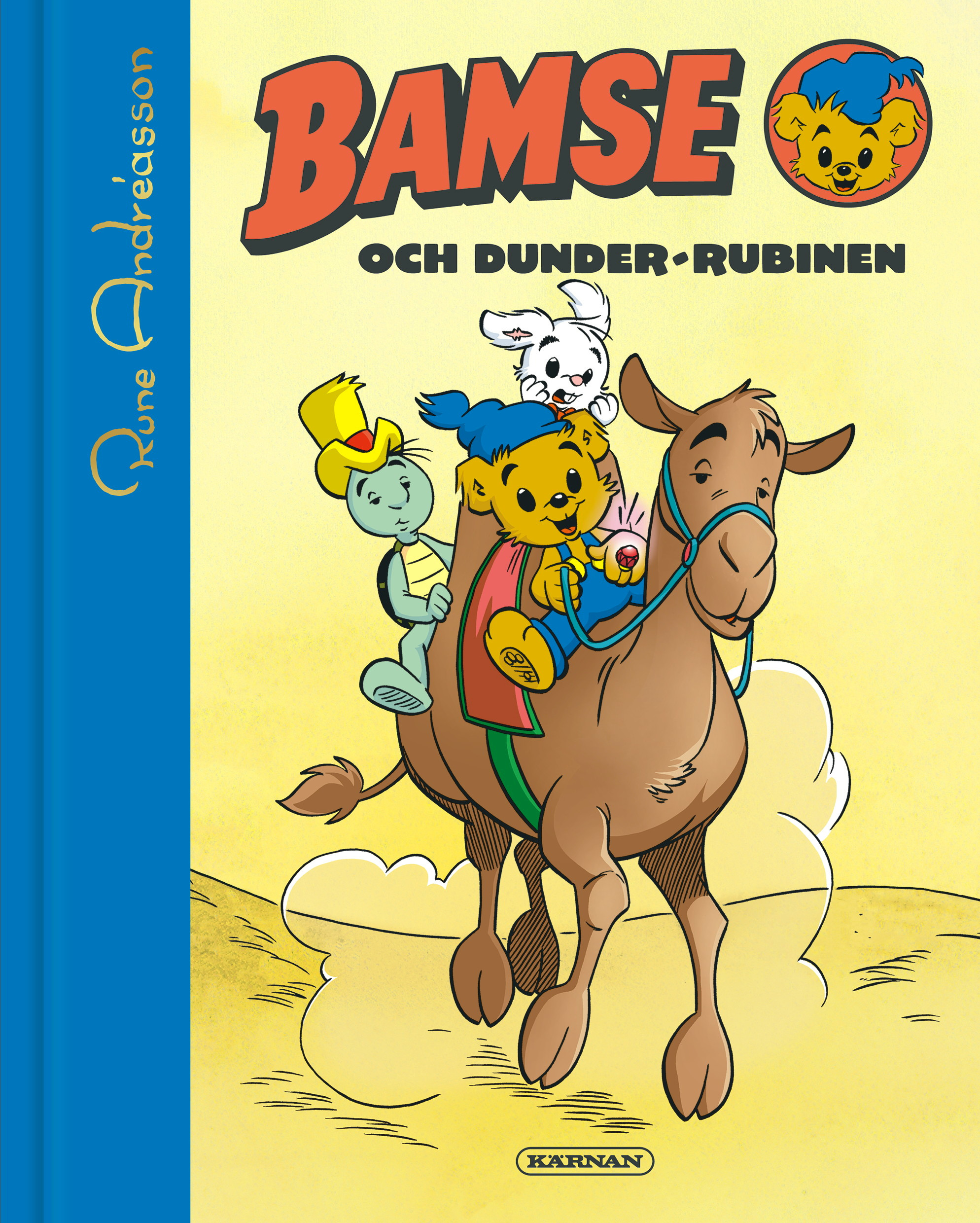 Omslag: Bamse och Dunder-rubinen