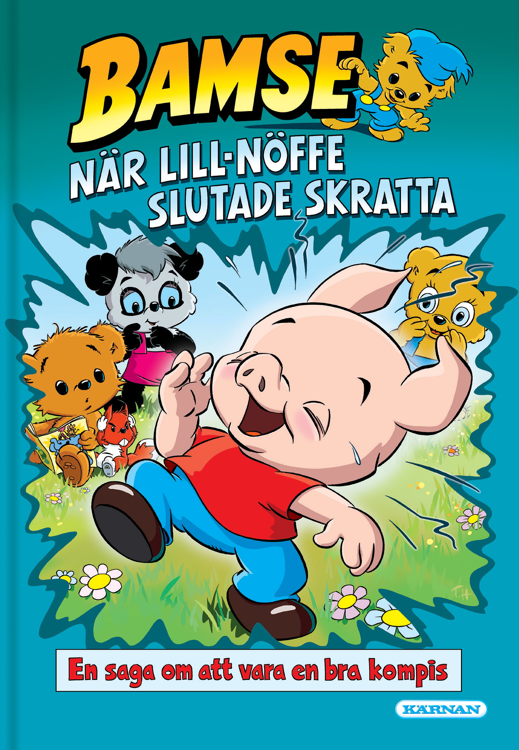 Omslag: När Lill-Nöffe slutade skratta