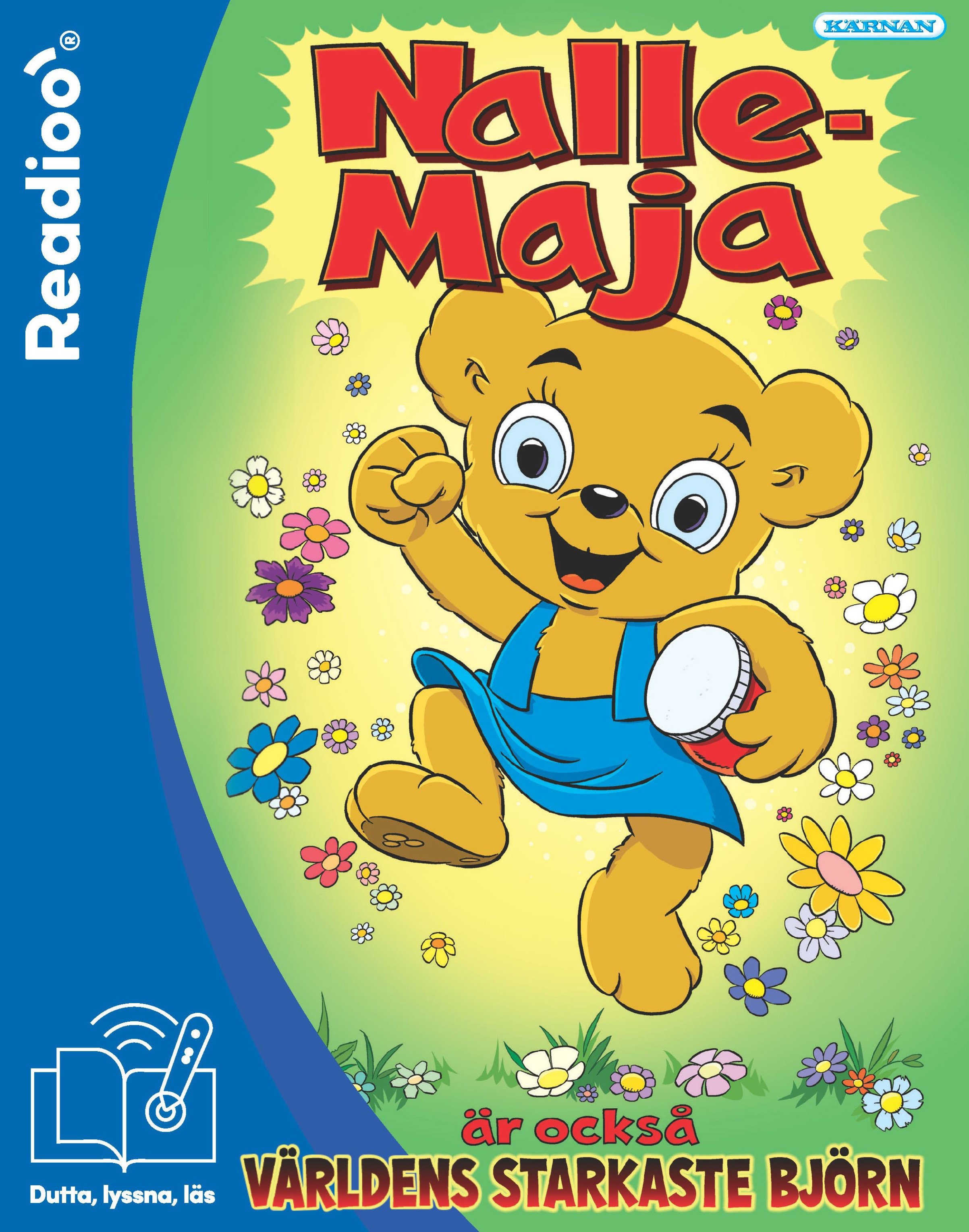 Omslag: Nalle-Maja är också världens starkaste björn