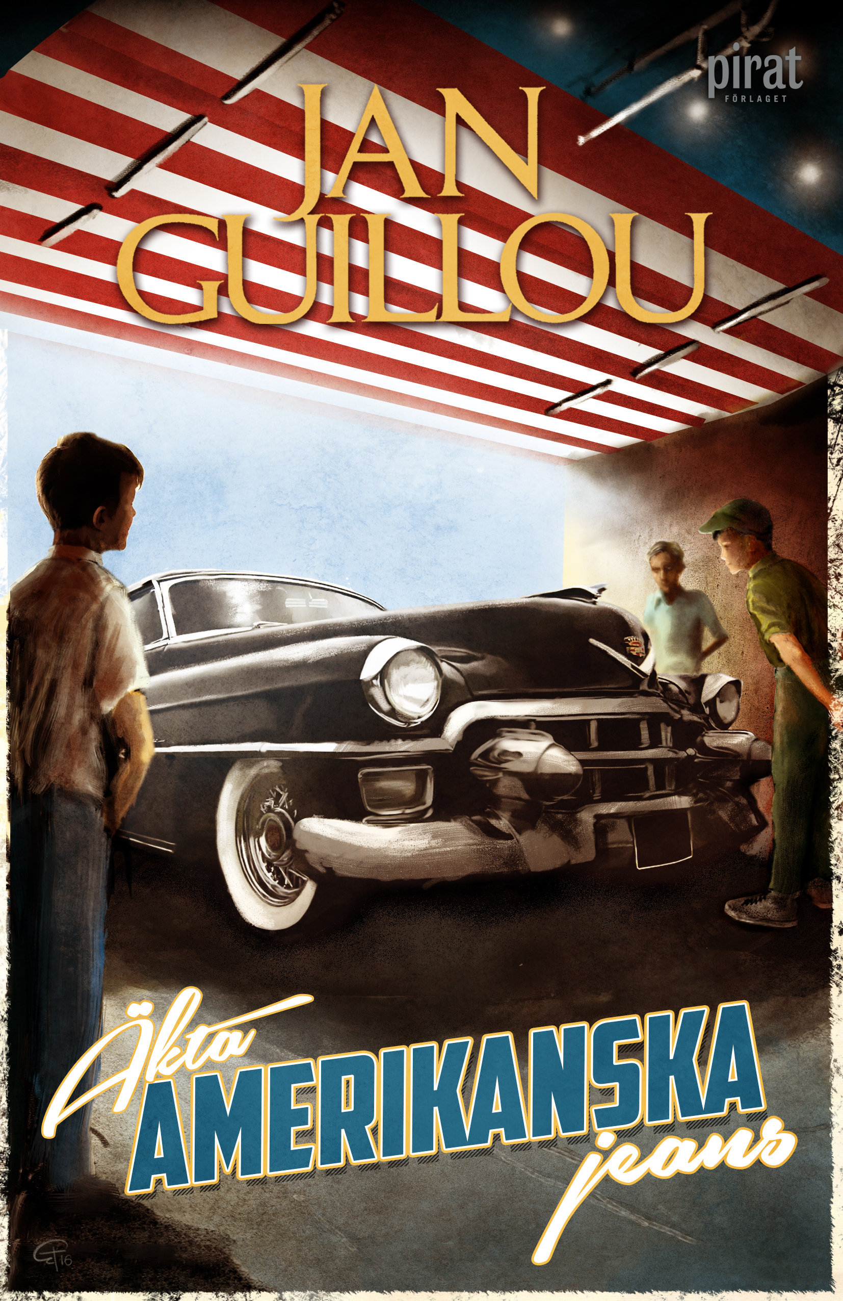 Omslag: Äkta amerikanska jeans