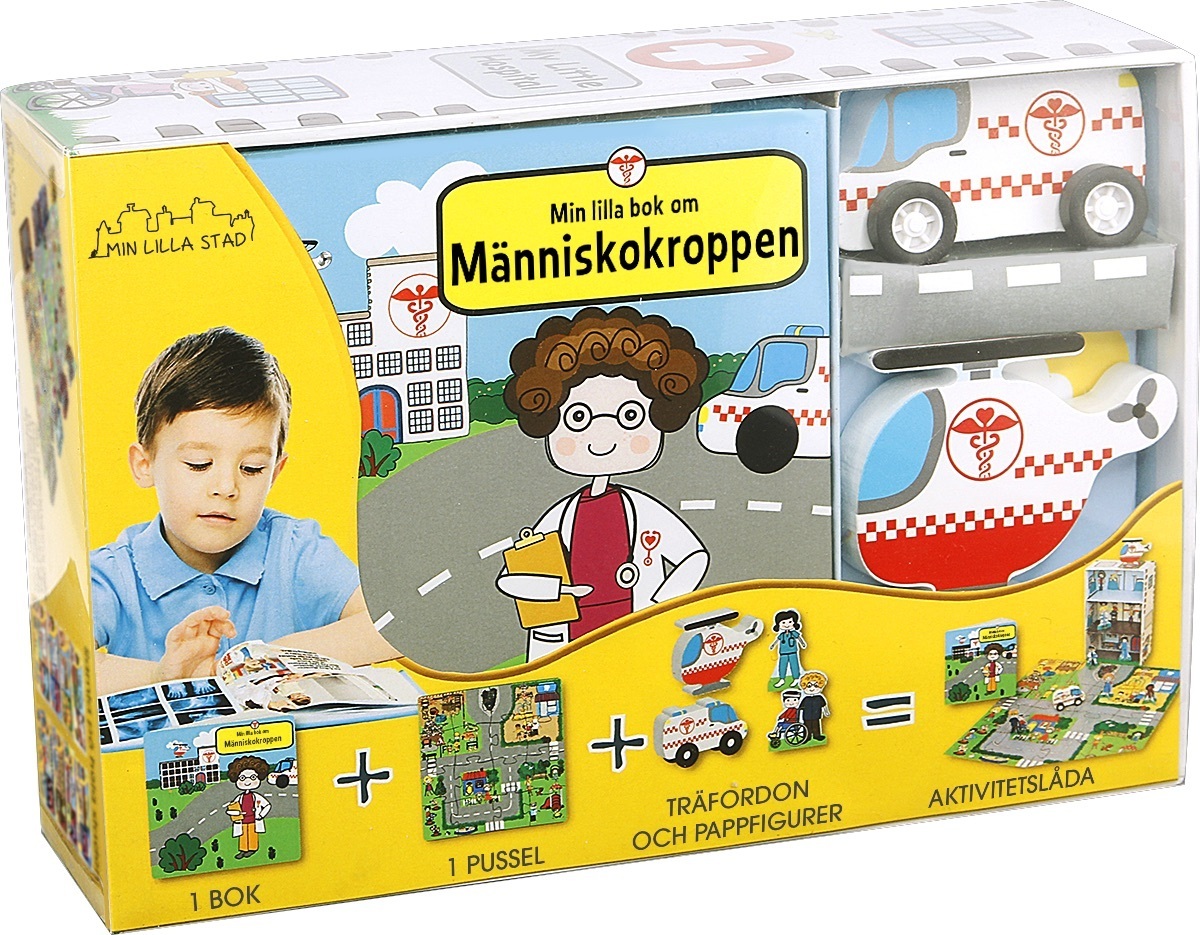 Omslag: Mitt lilla sjukhus aktivitetslåda