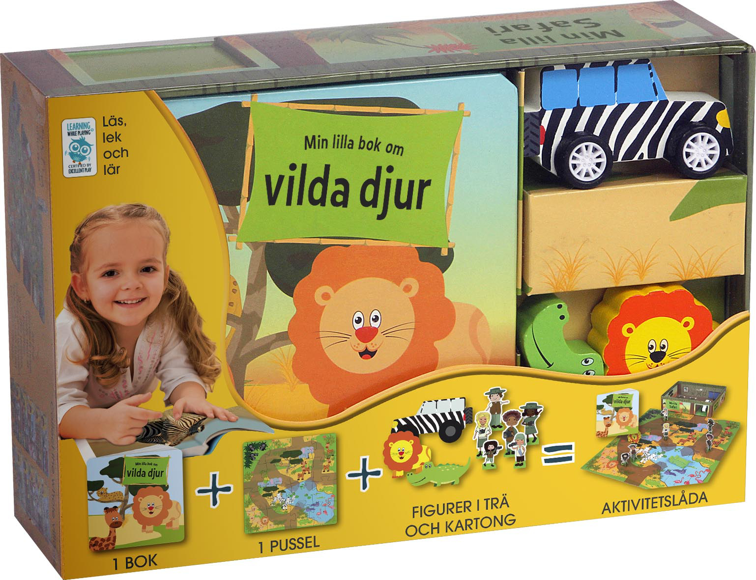 Omslag: Min lilla safari