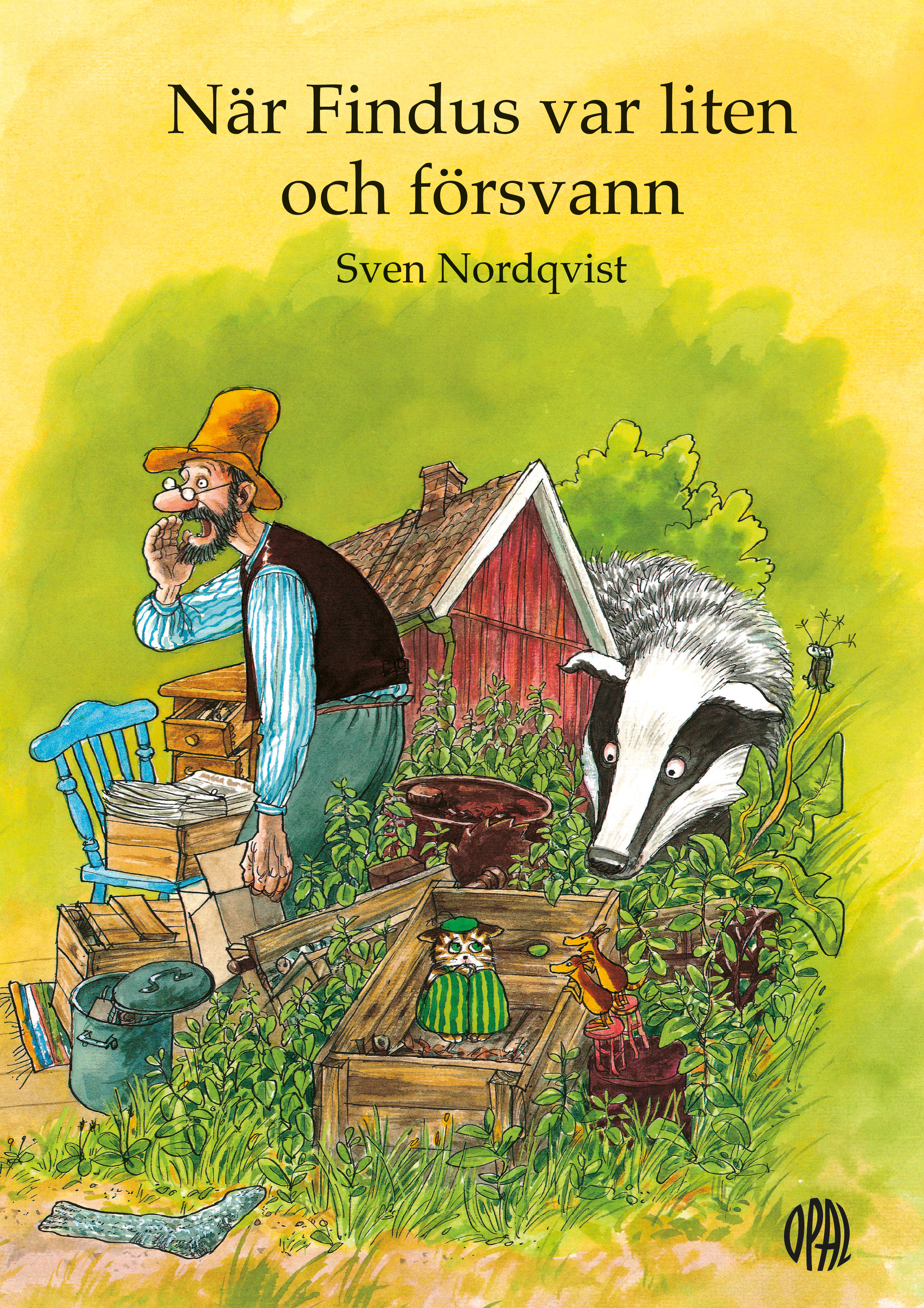 Omslag: När Findus var liten och försvann