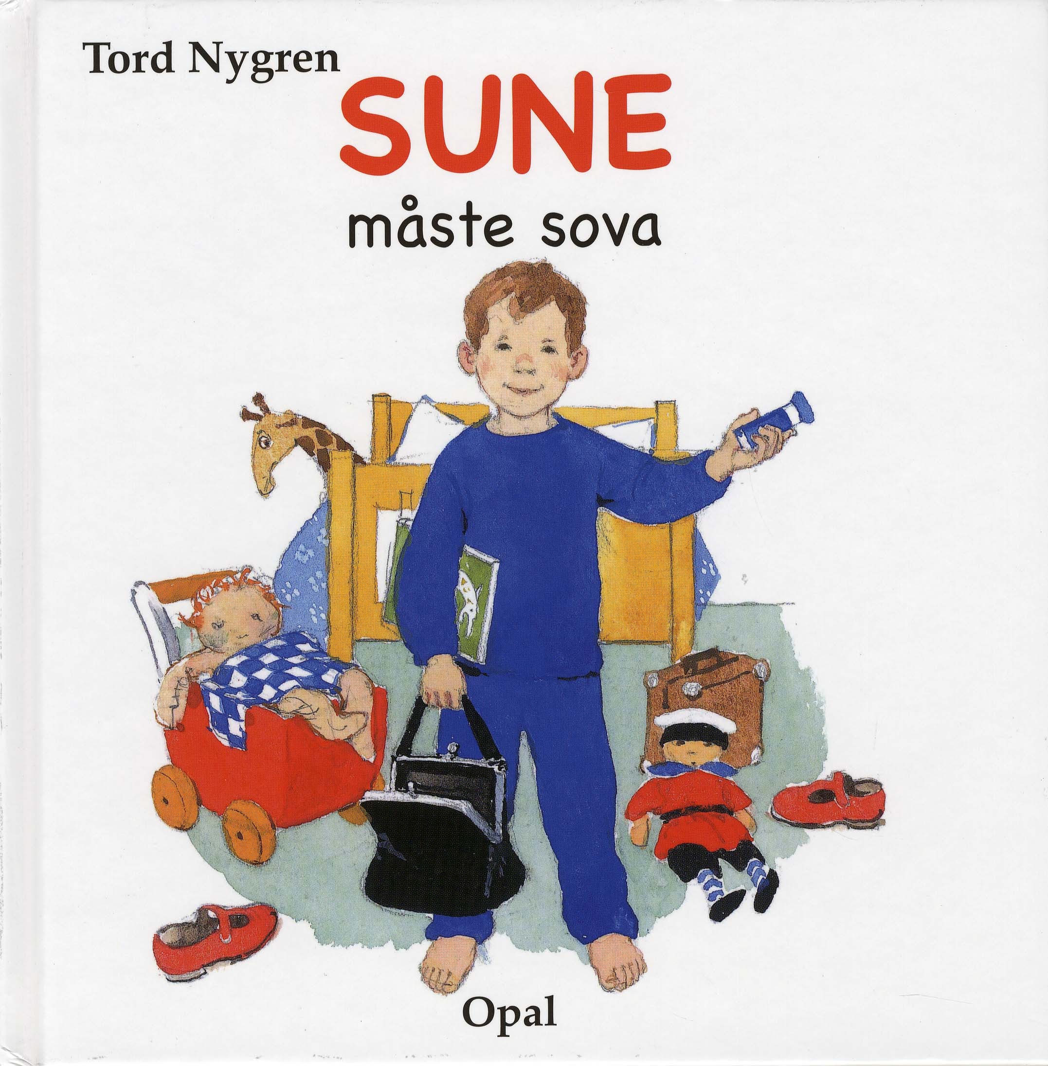 Omslag: Sune måste sova