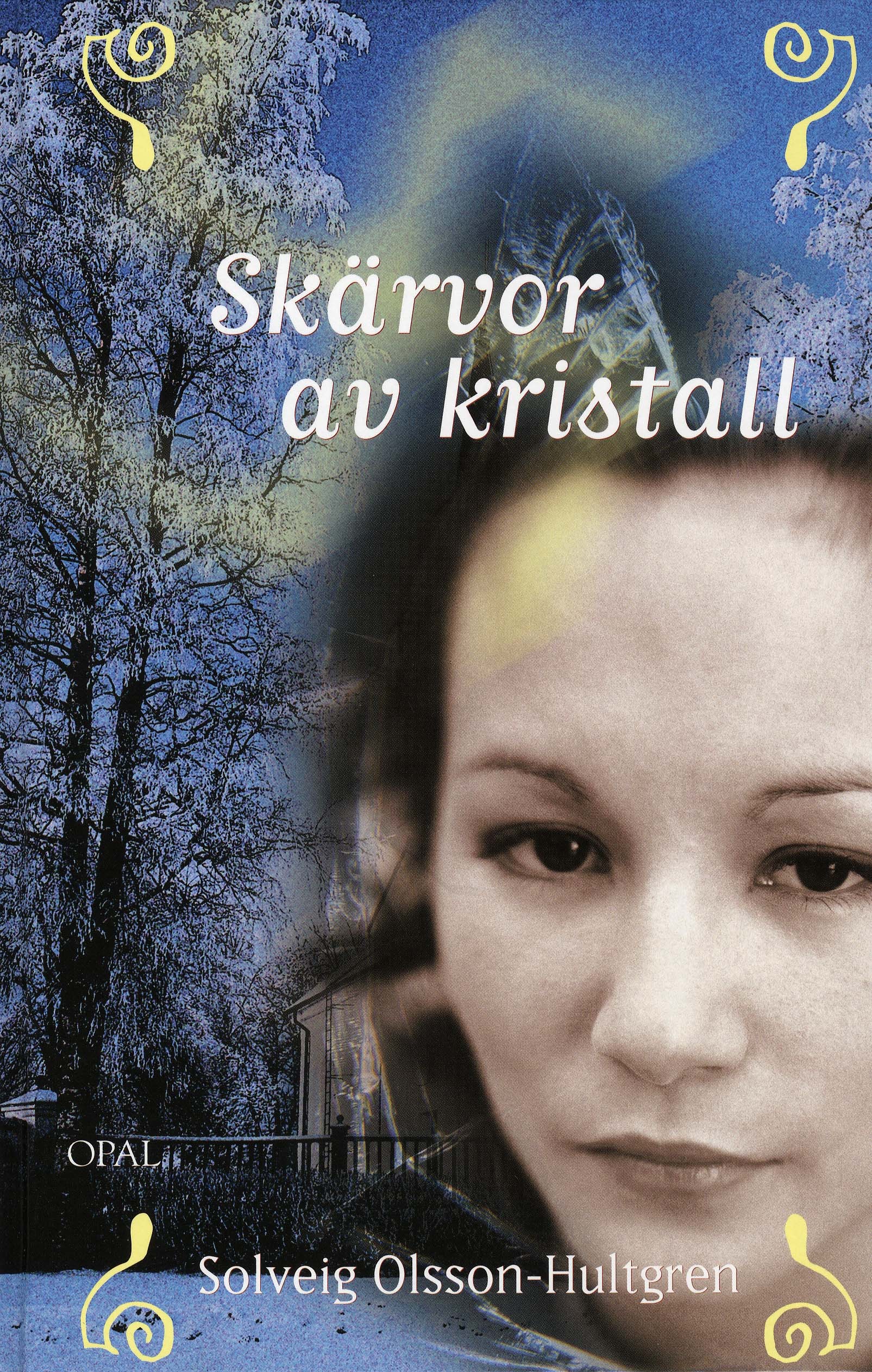Omslag: Skärvor av kristall