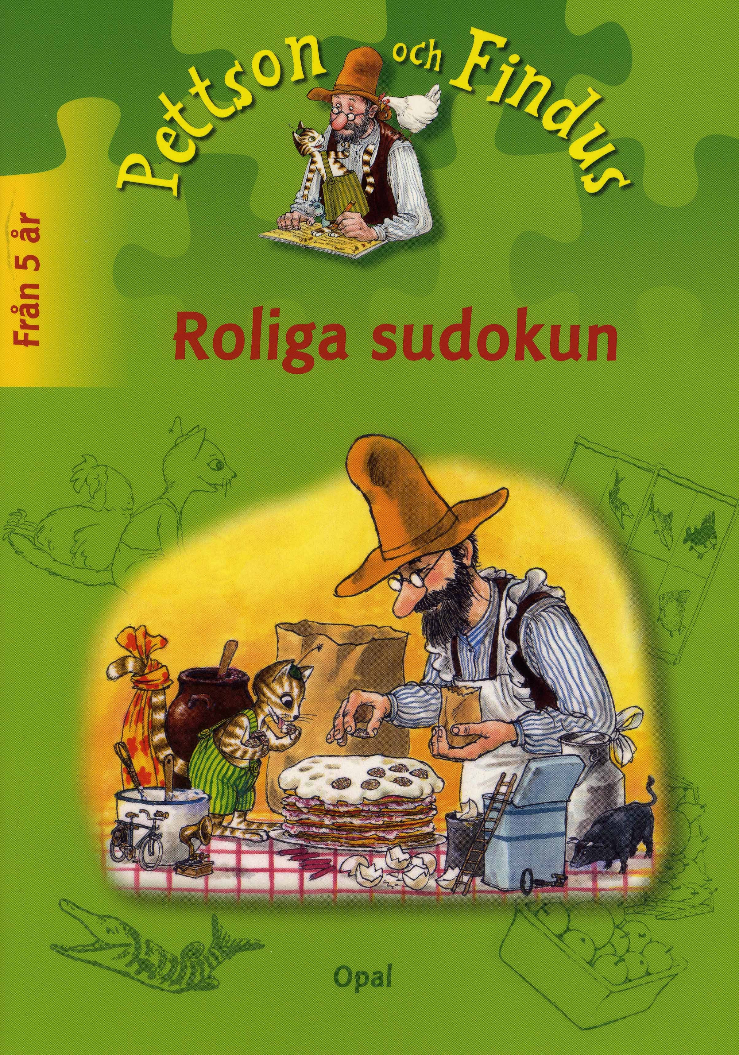 Omslag: Roliga sudokun