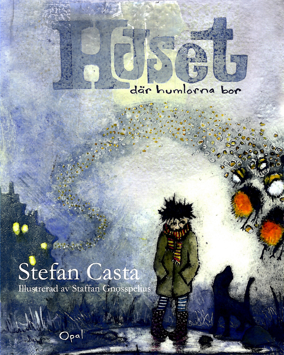 Omslag: Huset där humlorna bor