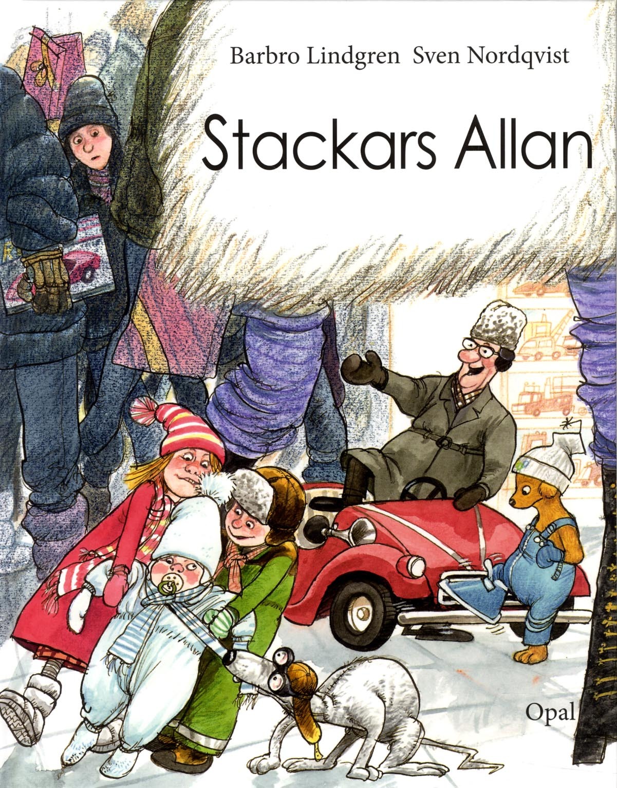 Omslag: Stackars Allan