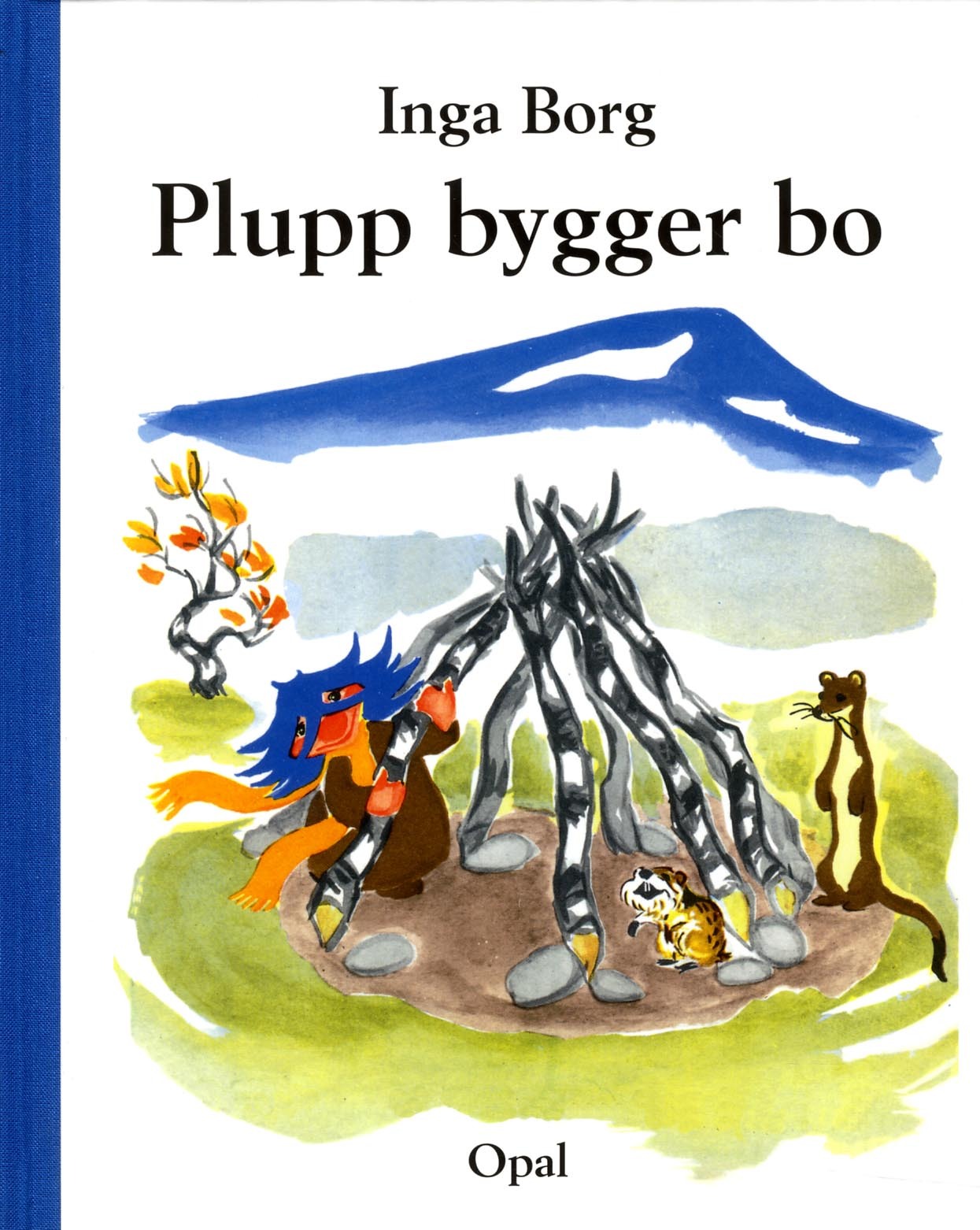 Omslag: Plupp bygger bo