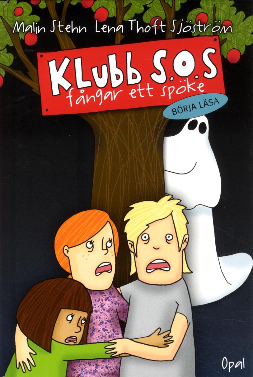 Omslag: Klubb S.O.S. fångar ett spöke