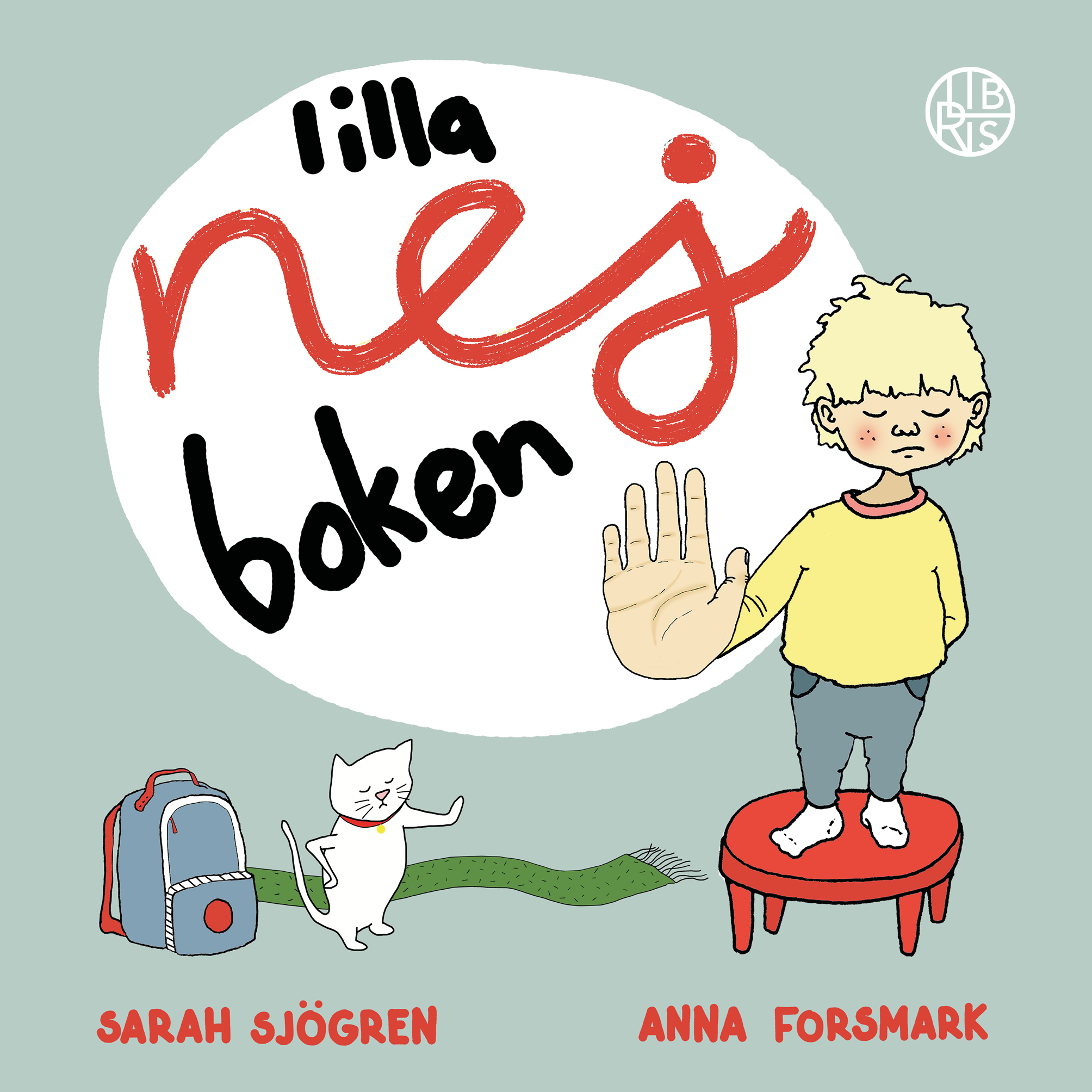 Omslag: Lilla nej-boken