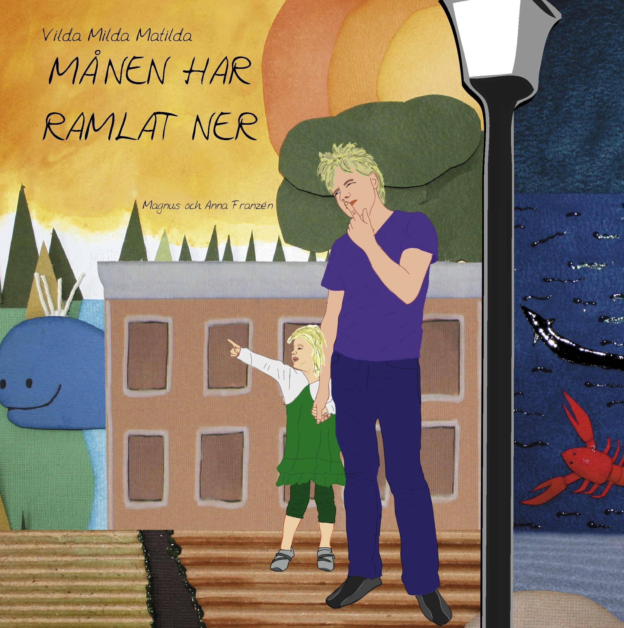 Omslag: Månen har ramlat ner