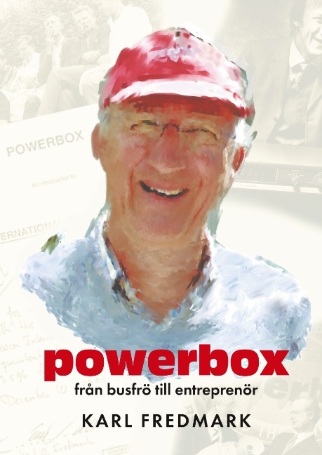 Omslag: Powerbox : från busfrö till entreprenör - Kalles självbiografithriller