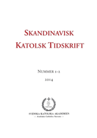 Omslag: Skandinavisk katolsk tidskrift 1-2(2014)
