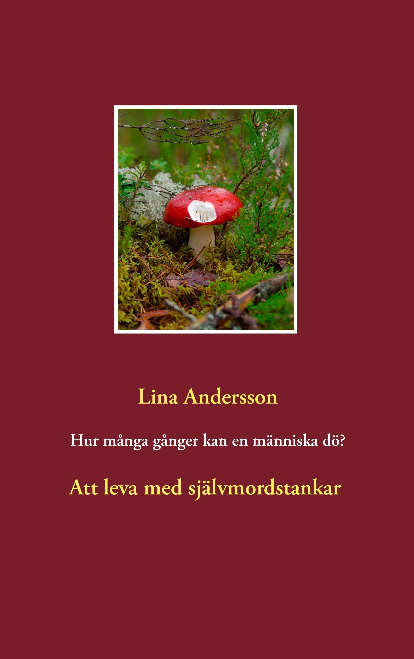 Omslag: Hur många gånger kan en människa dö? : att leva med självmordstankar