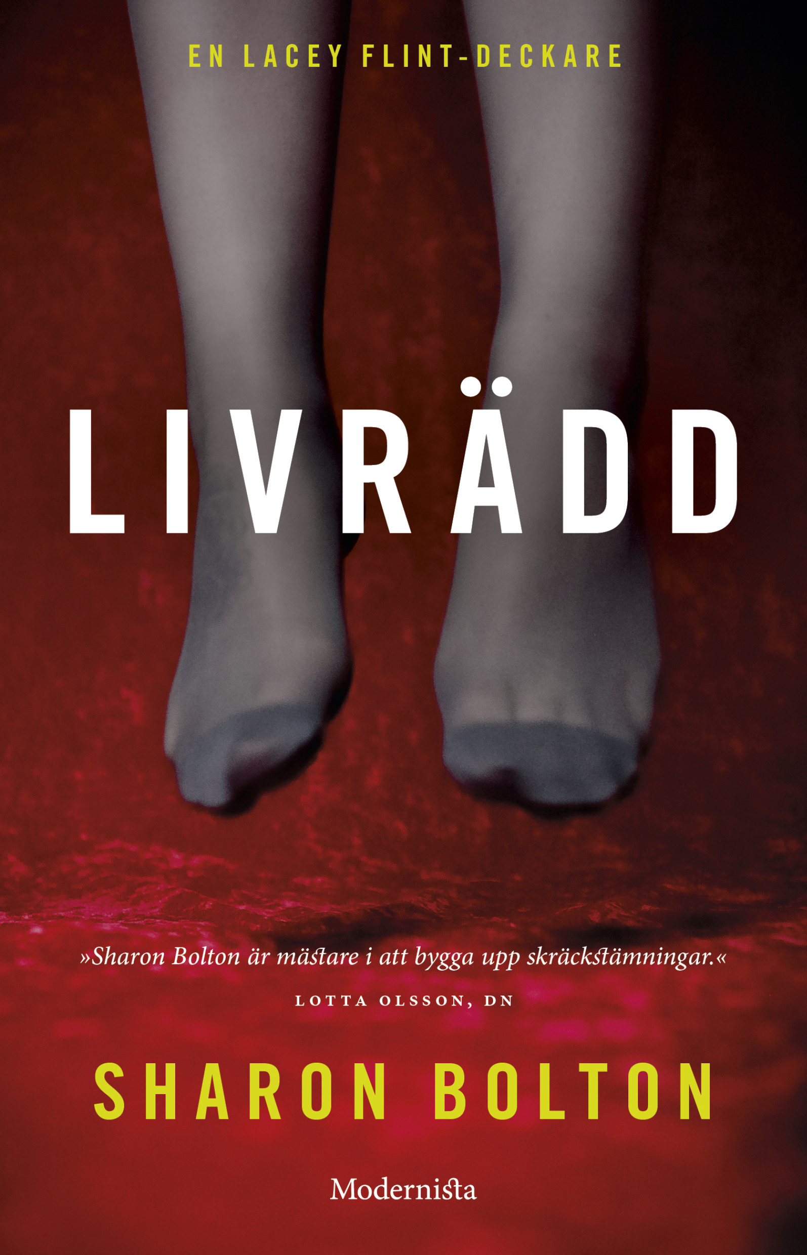Omslag: Livrädd