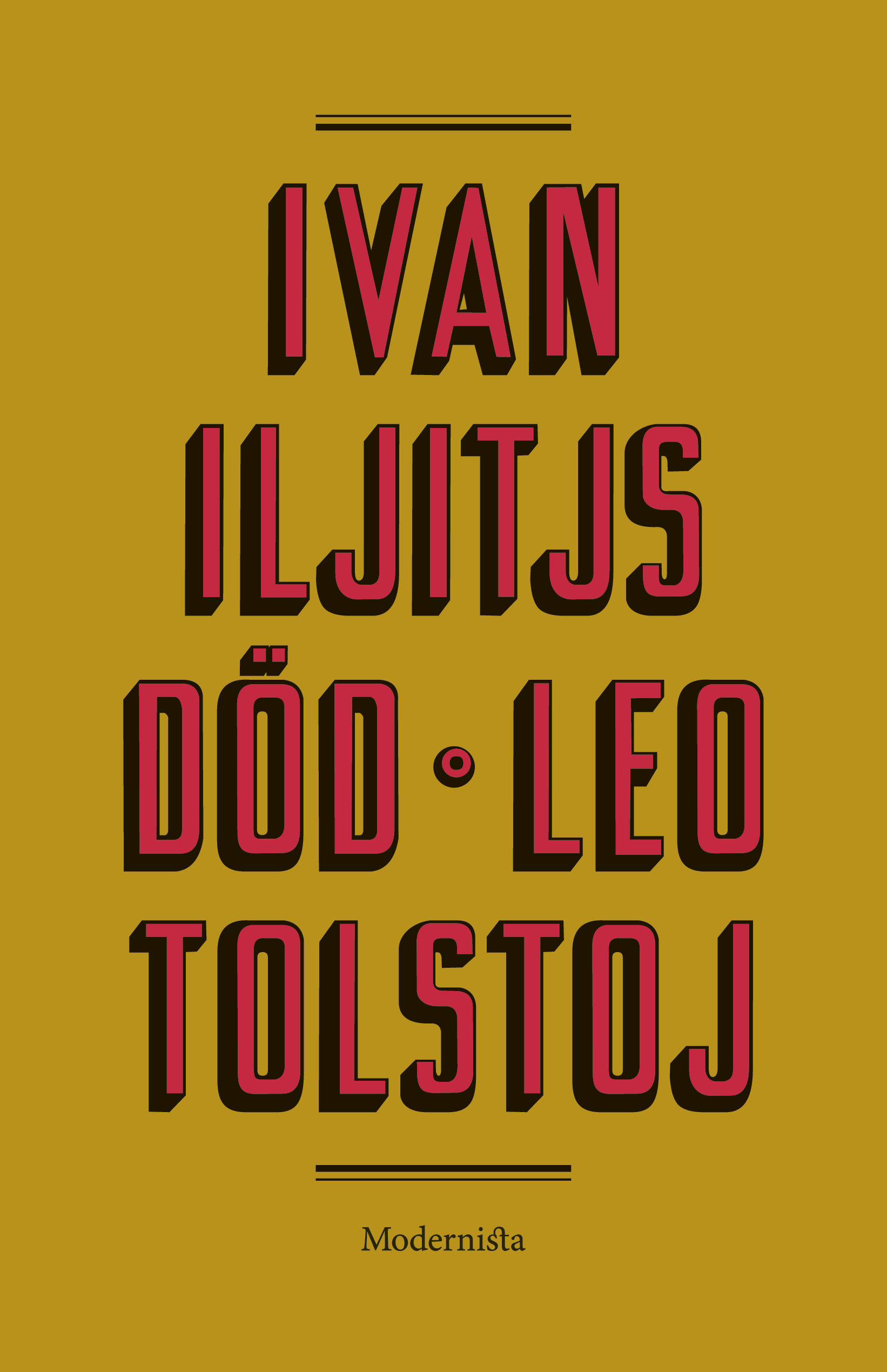 Omslag: Ivan Iljitjs död