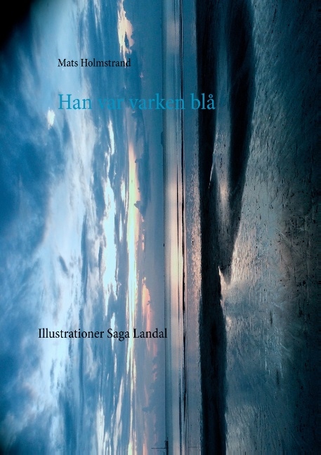 Omslag: Han var varken blå : Mannen som hängde i slussen