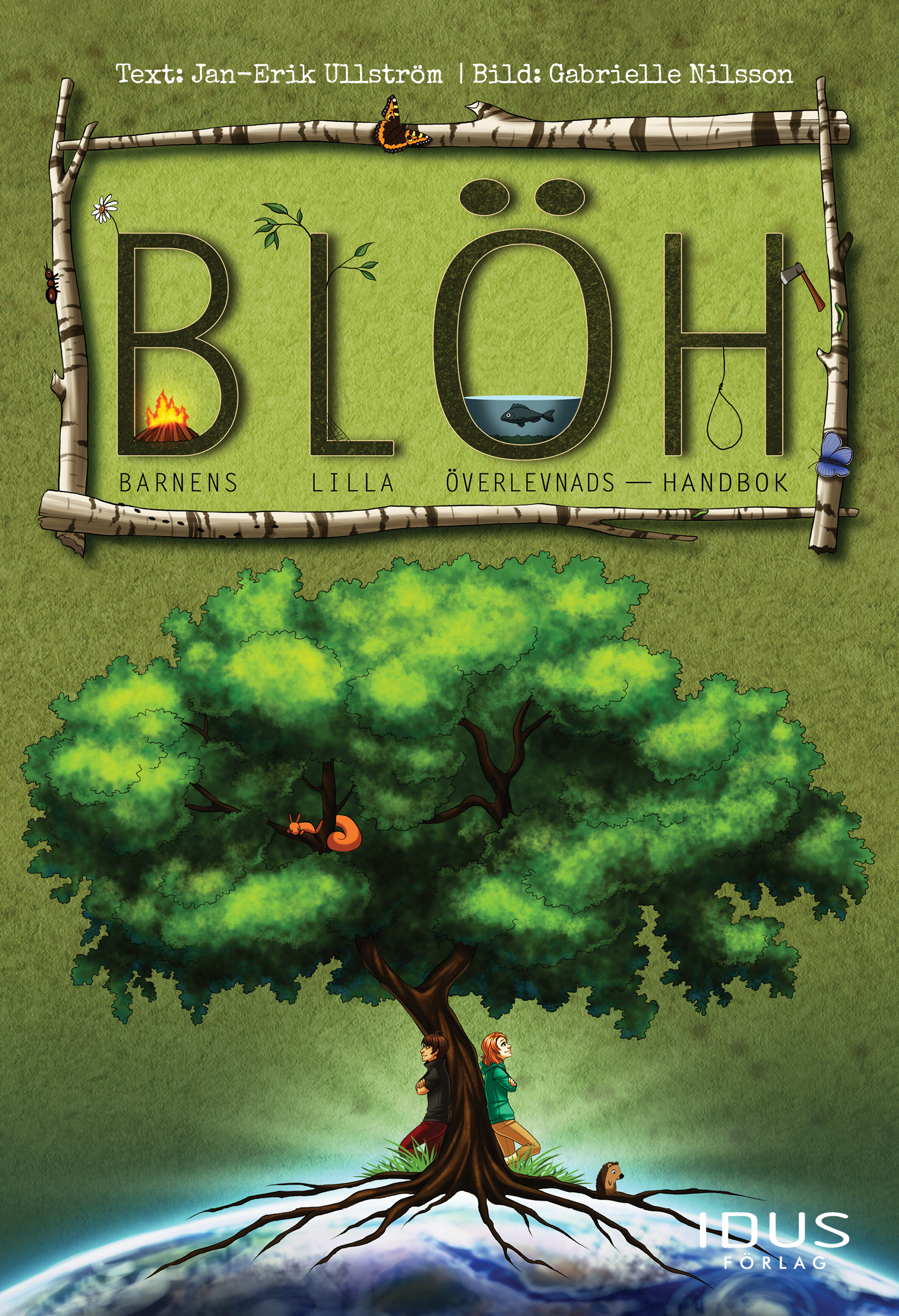 Omslag: B.L.ÖH : barnens lilla överlevnadshandbok