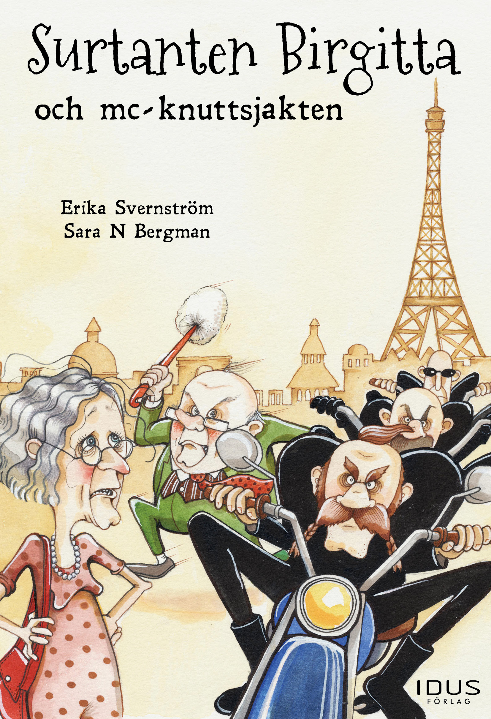 Omslag: Surtanten Birgitta och mc-knuttsjakten