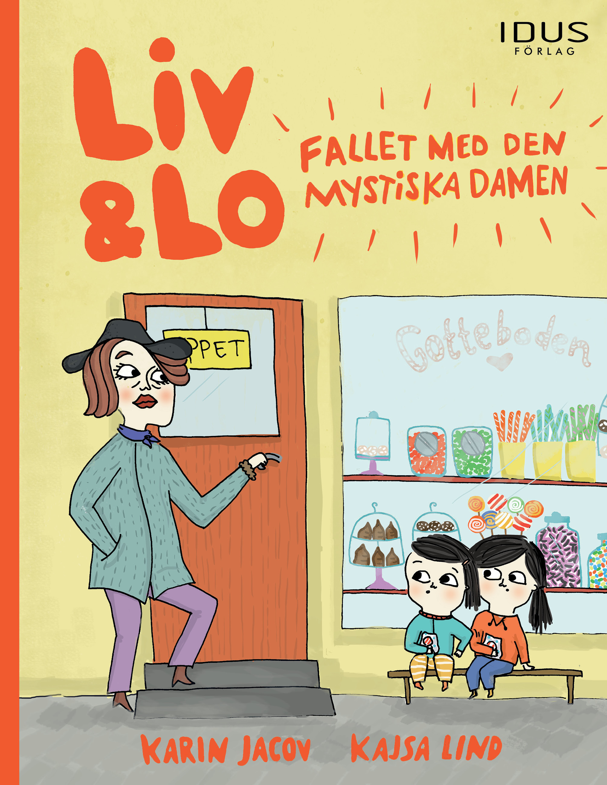Omslag: Liv & Lo. Fallet med den mystiska damen