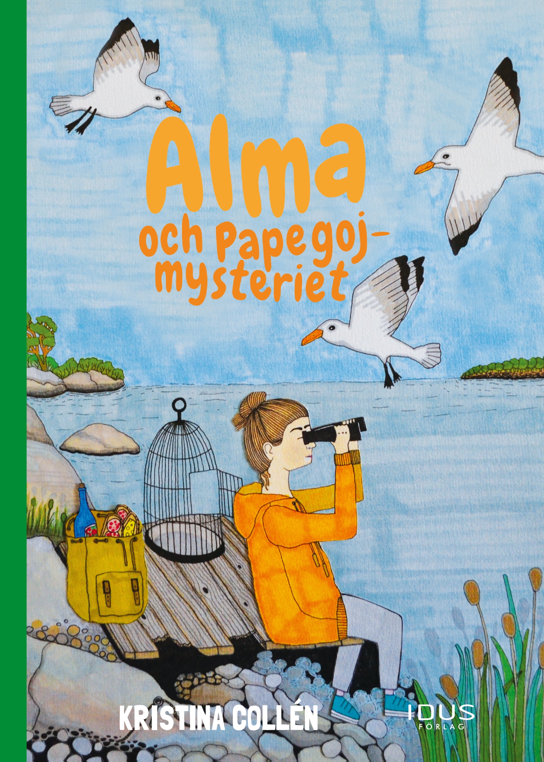 Omslag: Alma och papegojmysteriet
