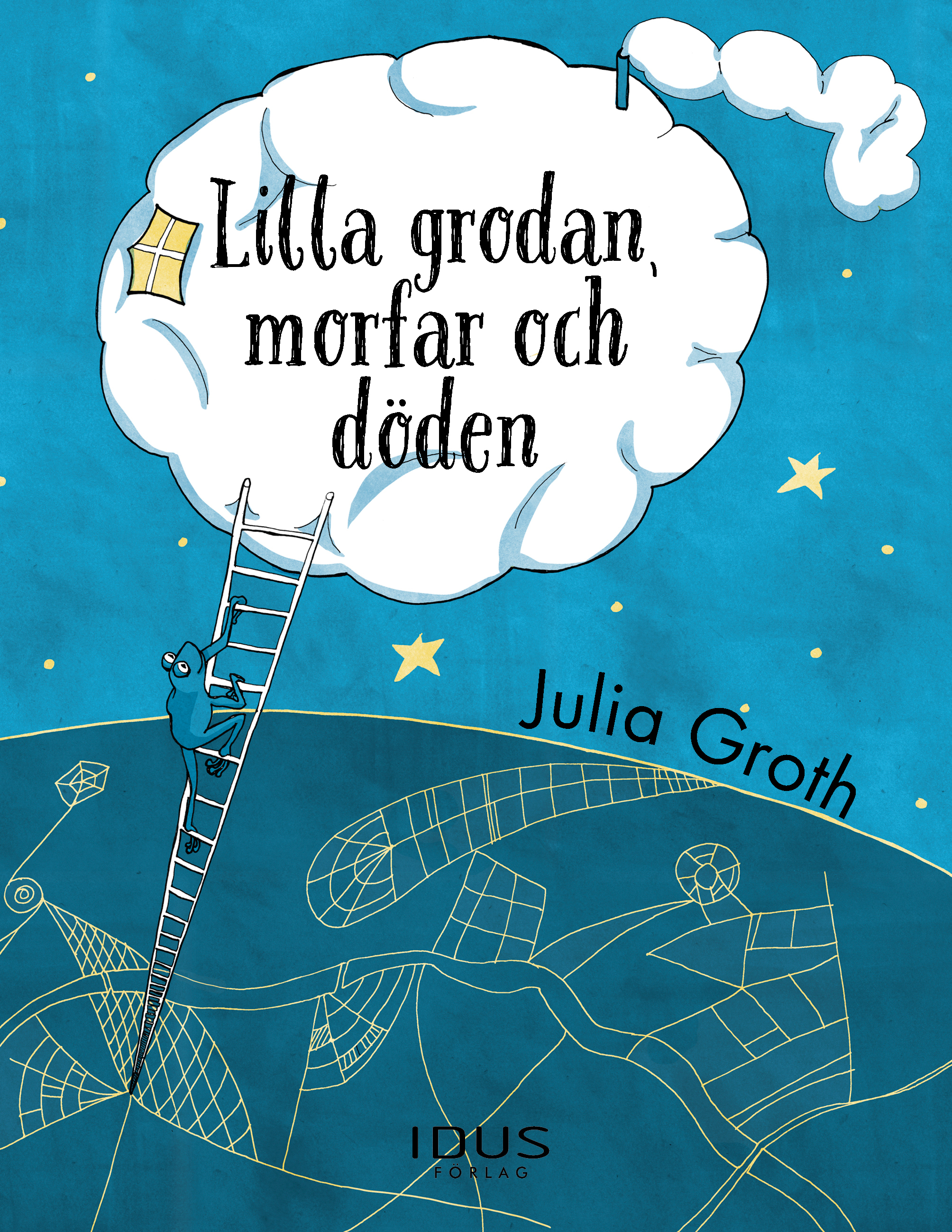 Omslag: Lilla grodan, morfar och döden