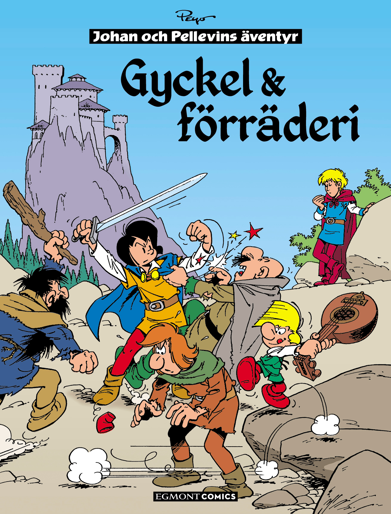 Omslag: Gyckel & förräderi