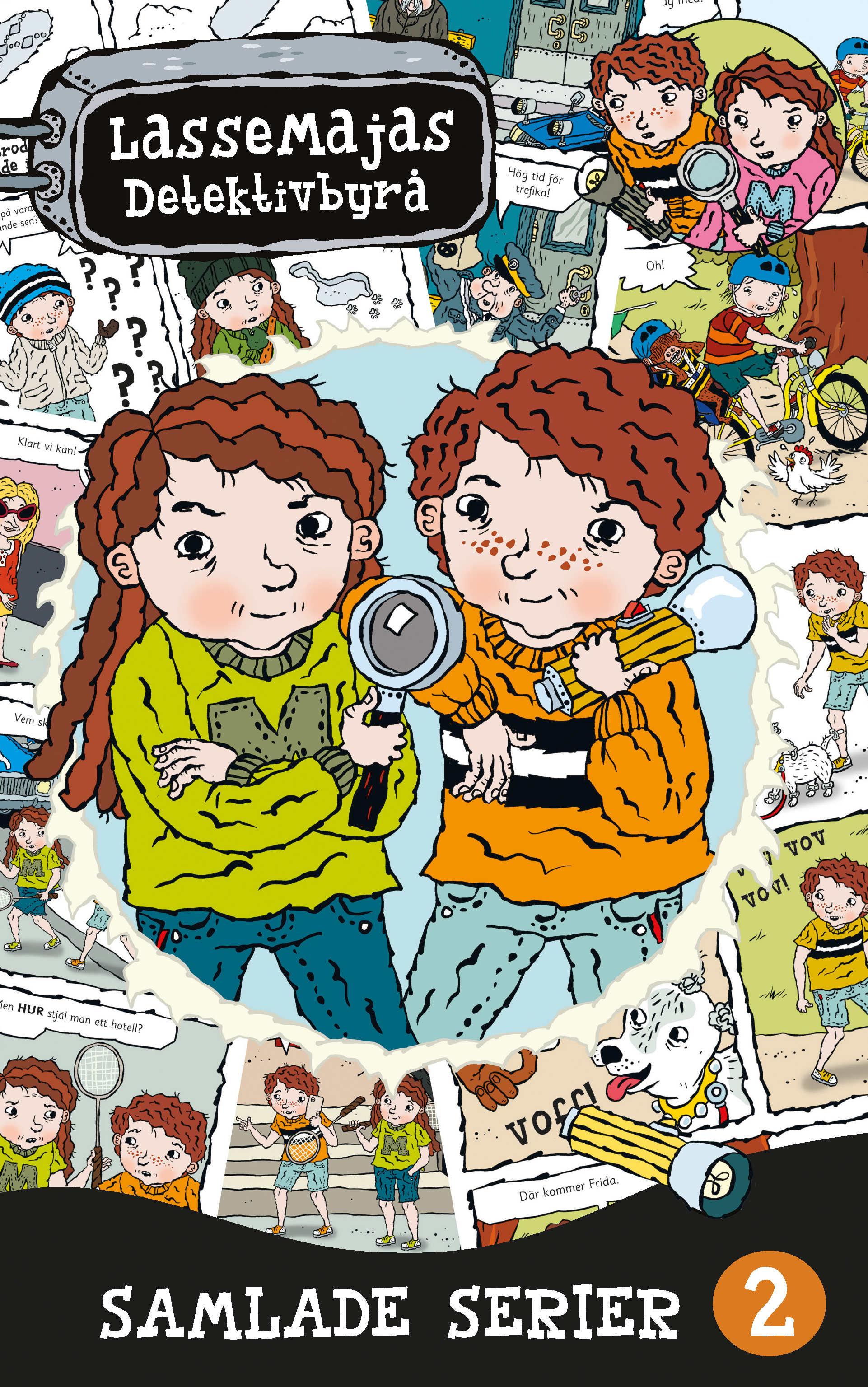 Omslag: LasseMajas Detektivbyrå. Samlade serier 2
