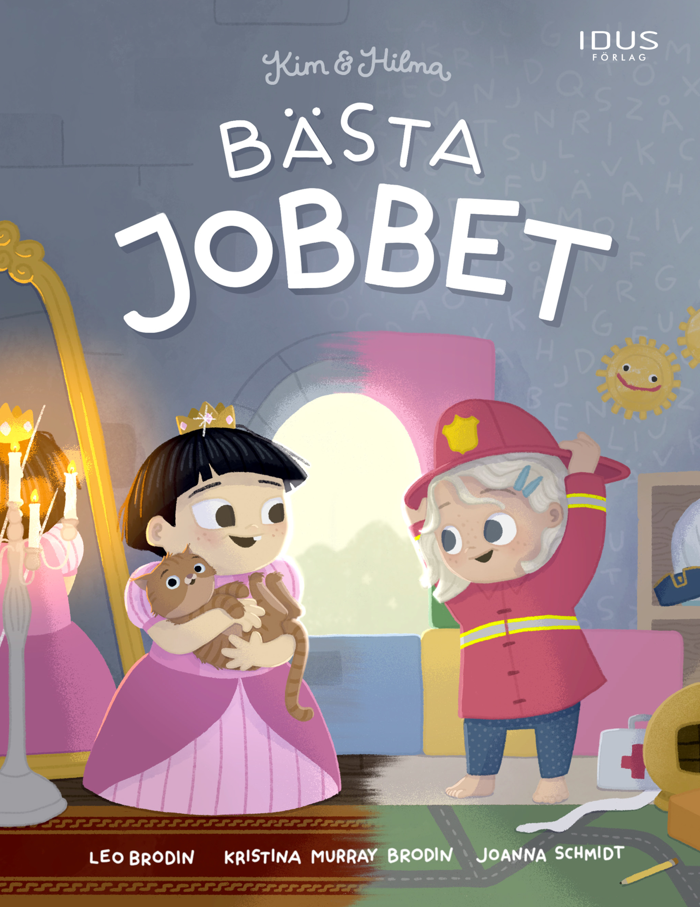 Omslag: Kim & Hilma - Bästa jobbet
