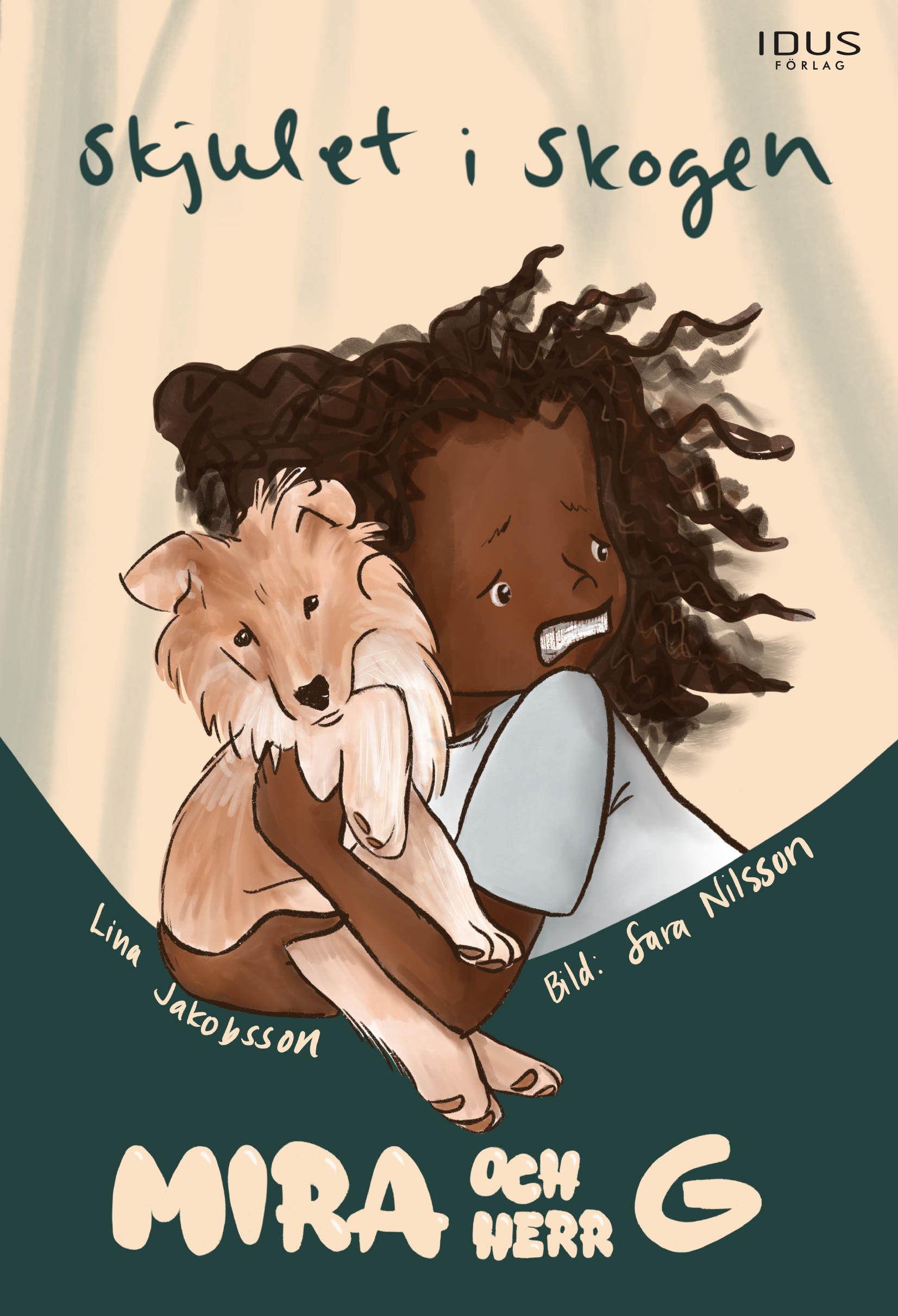 Omslag: Skjulet i skogen