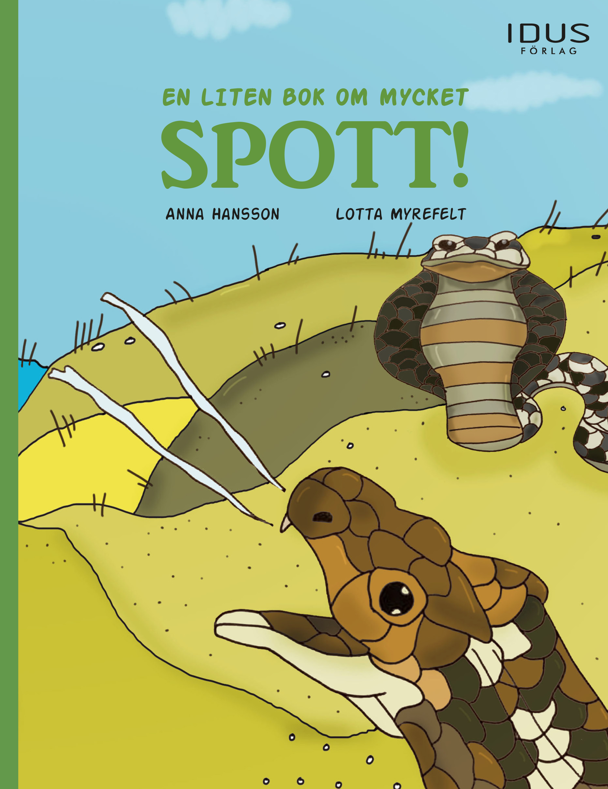 Omslag: En liten bok om mycket spott!